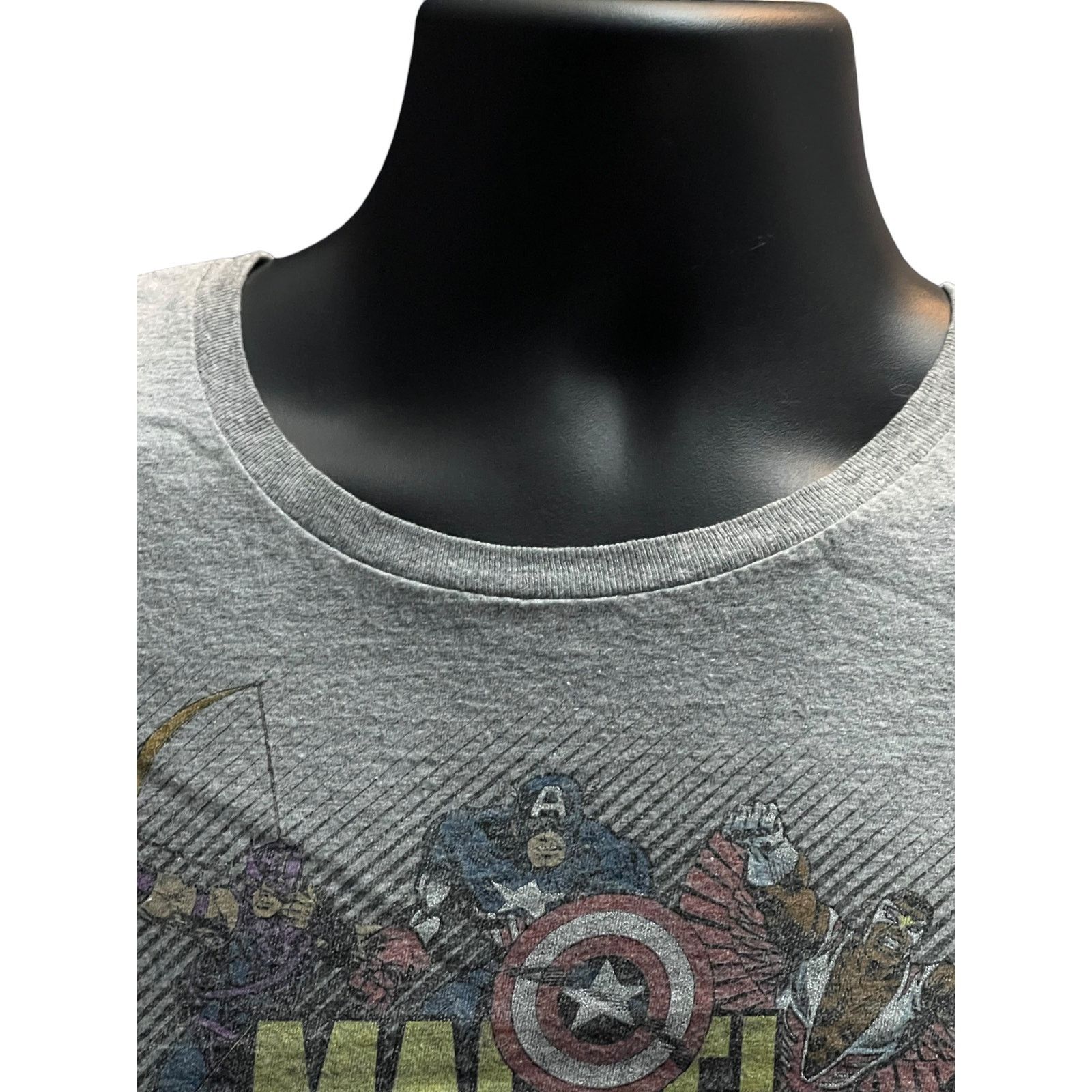 Marvel Comics Vintage Retro Marvel Comics All Characters Gray T-Shirt Size US XXL / EU 58 / 5 - 4 Thumbnail