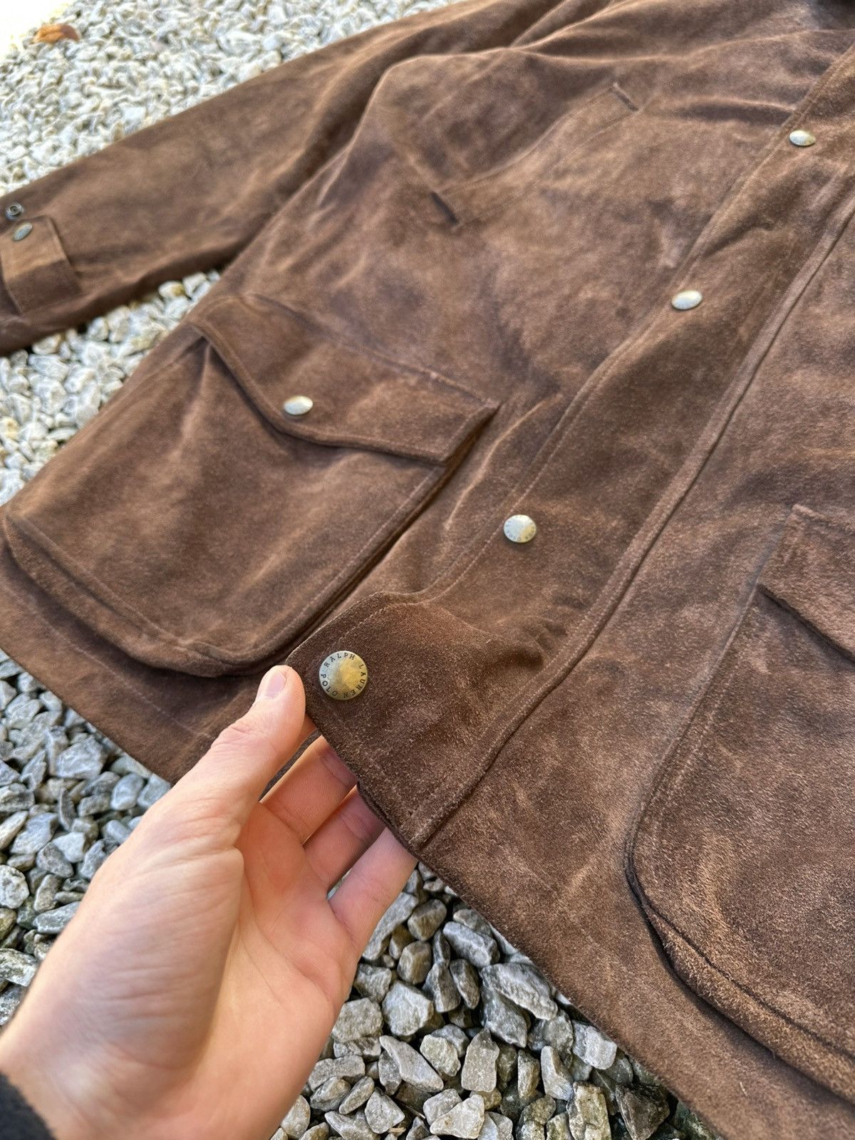 Polo Ralph Lauren Vintage Polo Ralph Lauren Mantel Jacket Braun Rare Size US XL / EU 56 / 4 - 8 Thumbnail