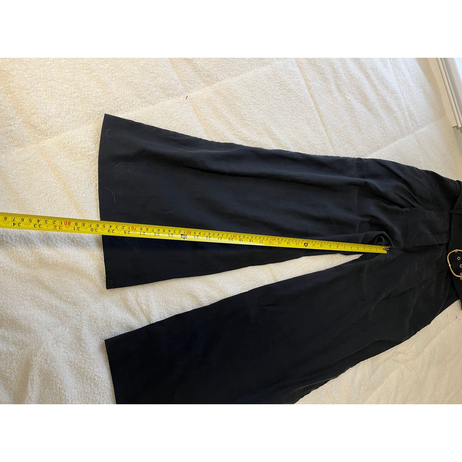 Veronica Beard Veronica beard Rimini Belted Wide-Leg Pants size 8 Size 30" / US 8 / IT 44 - 4 Thumbnail