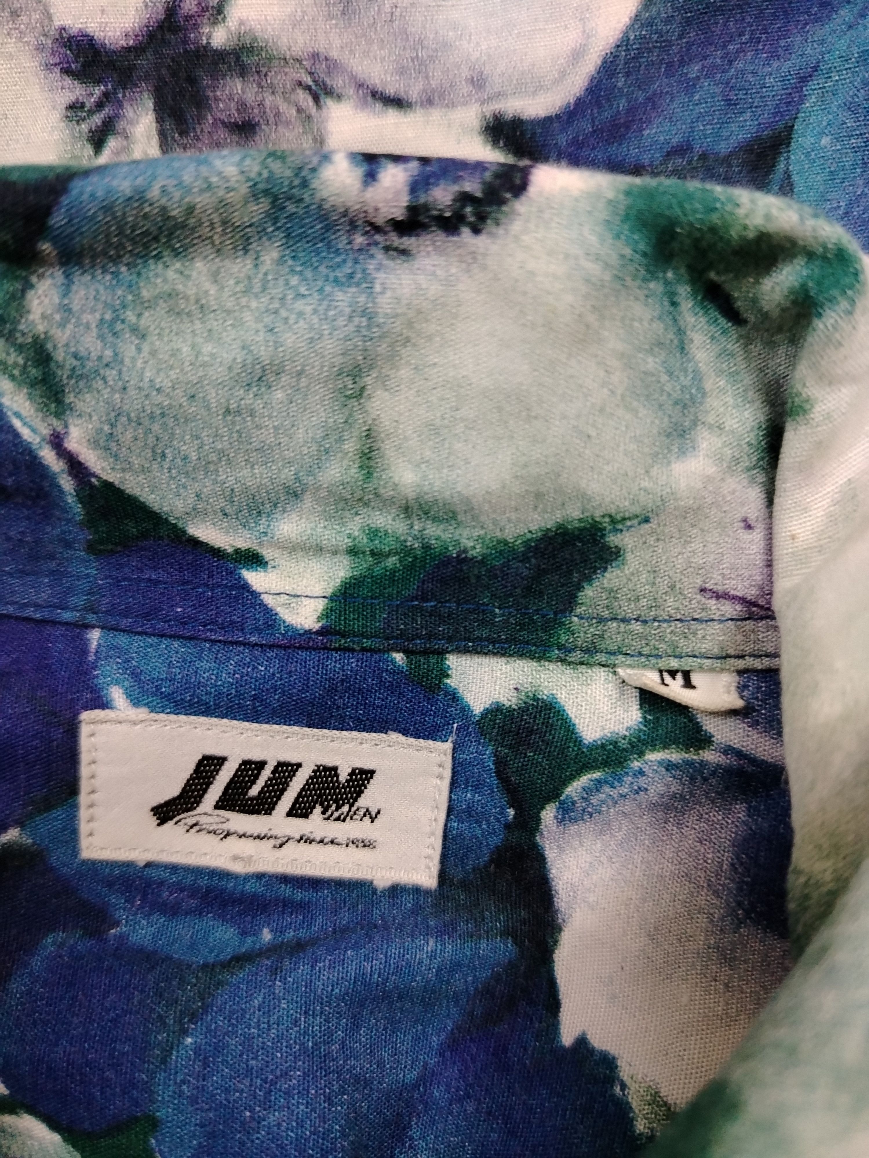 JUN MEN Vintage JUN MEN rayon Japanese brand Size US M / EU 48-50 / 2 - 3 Thumbnail