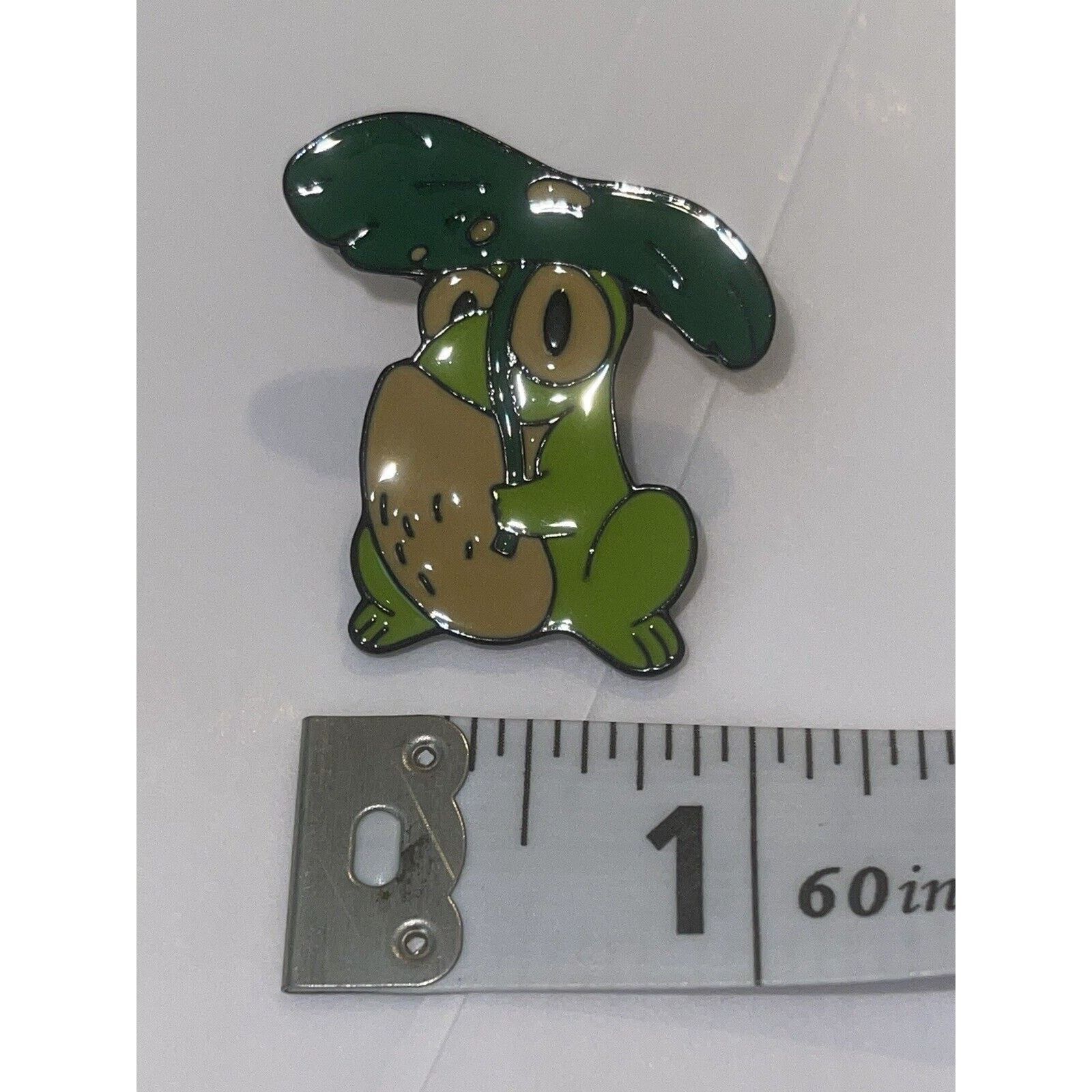 Other Frog Under Lilly Pad Umbrella Pin Brooch Size ONE SIZE - 1 Preview