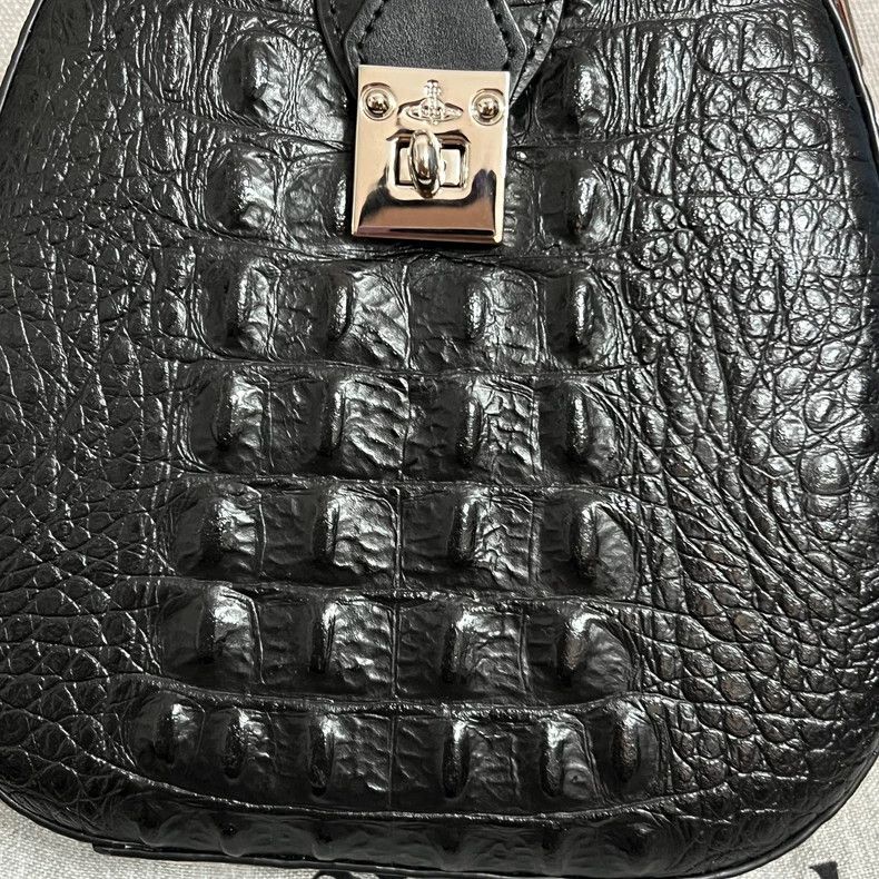 Vivienne Westwood Vivienne Westwood size os Ostrich embossed leather handbag Size ONE SIZE - 3 Thumbnail