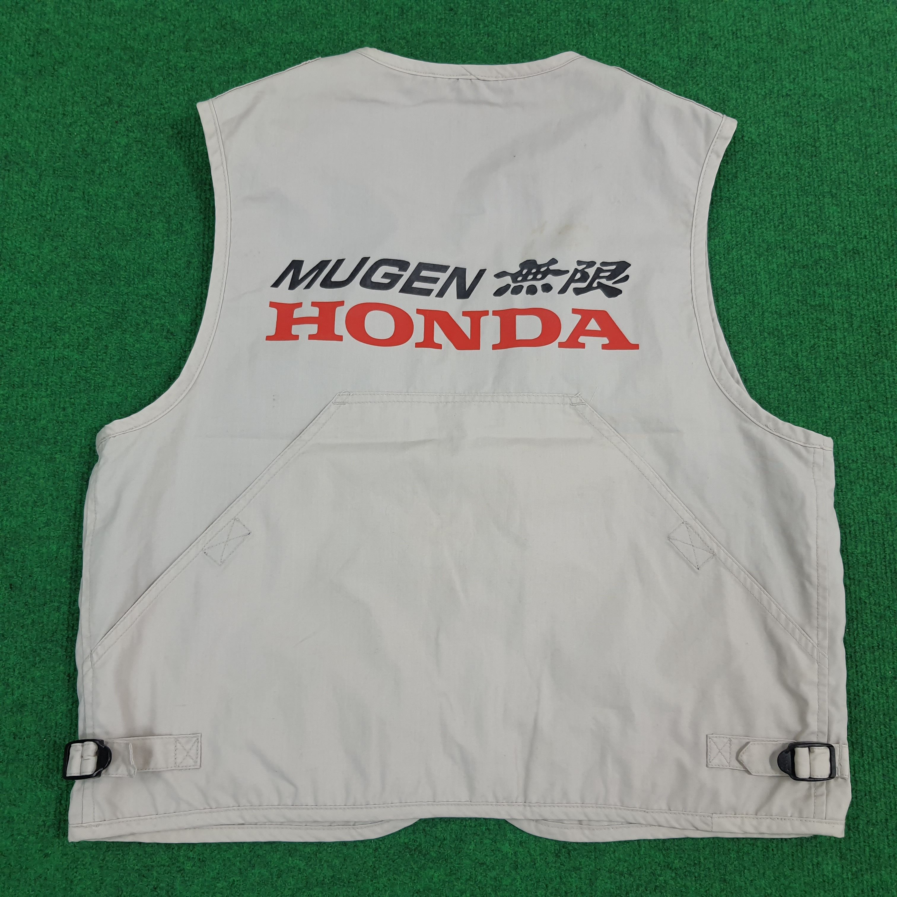 Japanese Brand × Vintage Vintage Lucky Strike Mugen Honda Japan Motorsports Vest Size US M / EU 48-50 / 2 - 3 Thumbnail