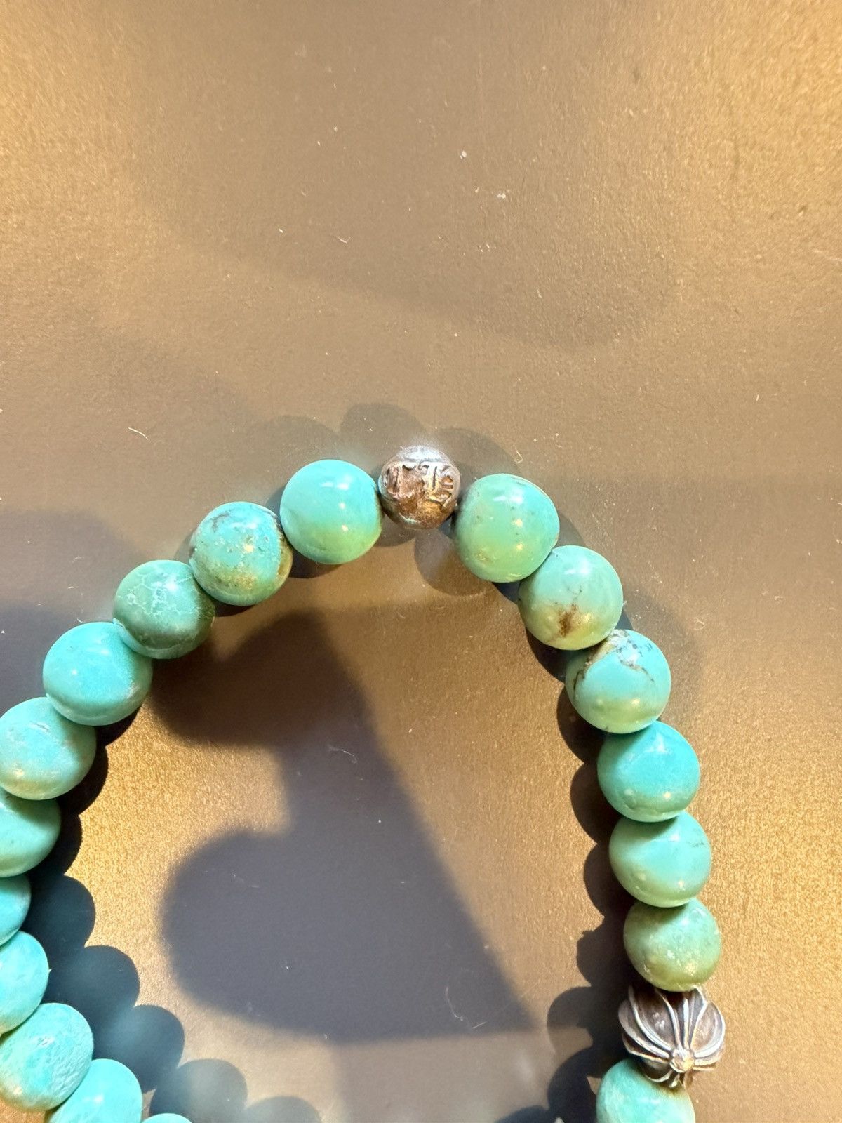 Chrome Hearts Chrome Hearts Turquoise Beads Bracelet Size ONE SIZE - 14 Thumbnail