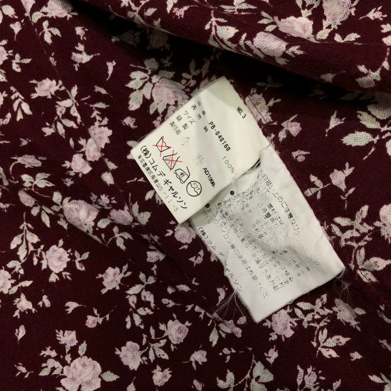 Comme des Garcons Comme Des Garcons Flower shirt Size US S / EU 44-46 / 1 - 9 Thumbnail