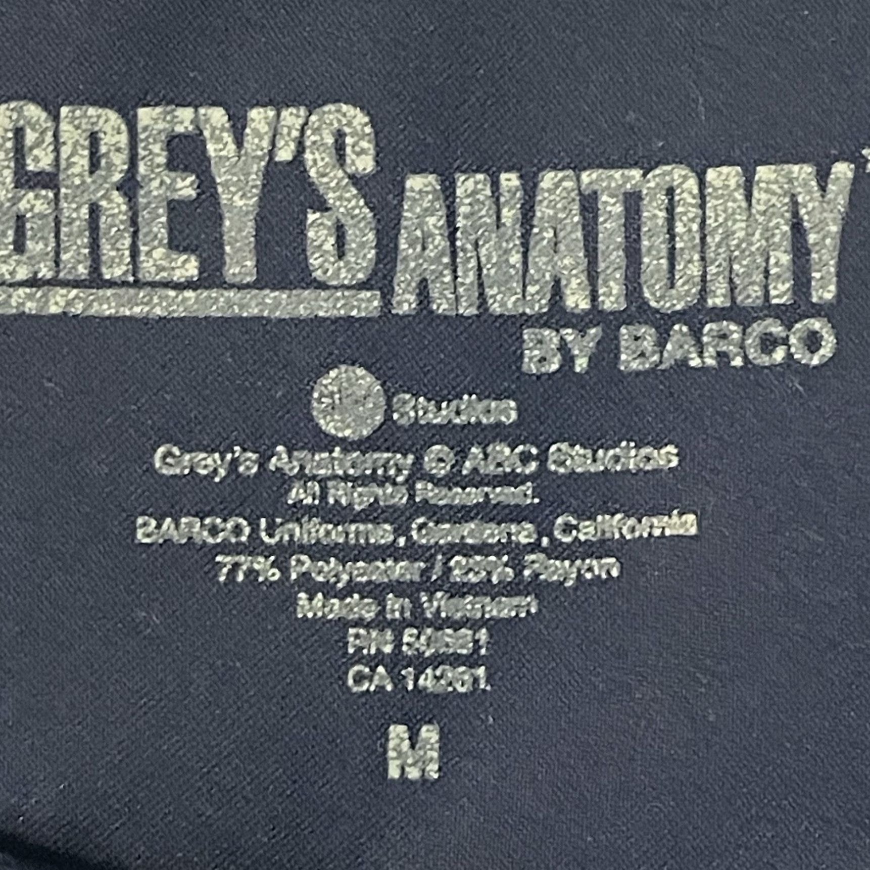 Vintage VINTAGE Grey’s Anatomy Grey Scrubs Drawstring Pants Men M 35x29 Pockets Size US 31 - 3 Thumbnail