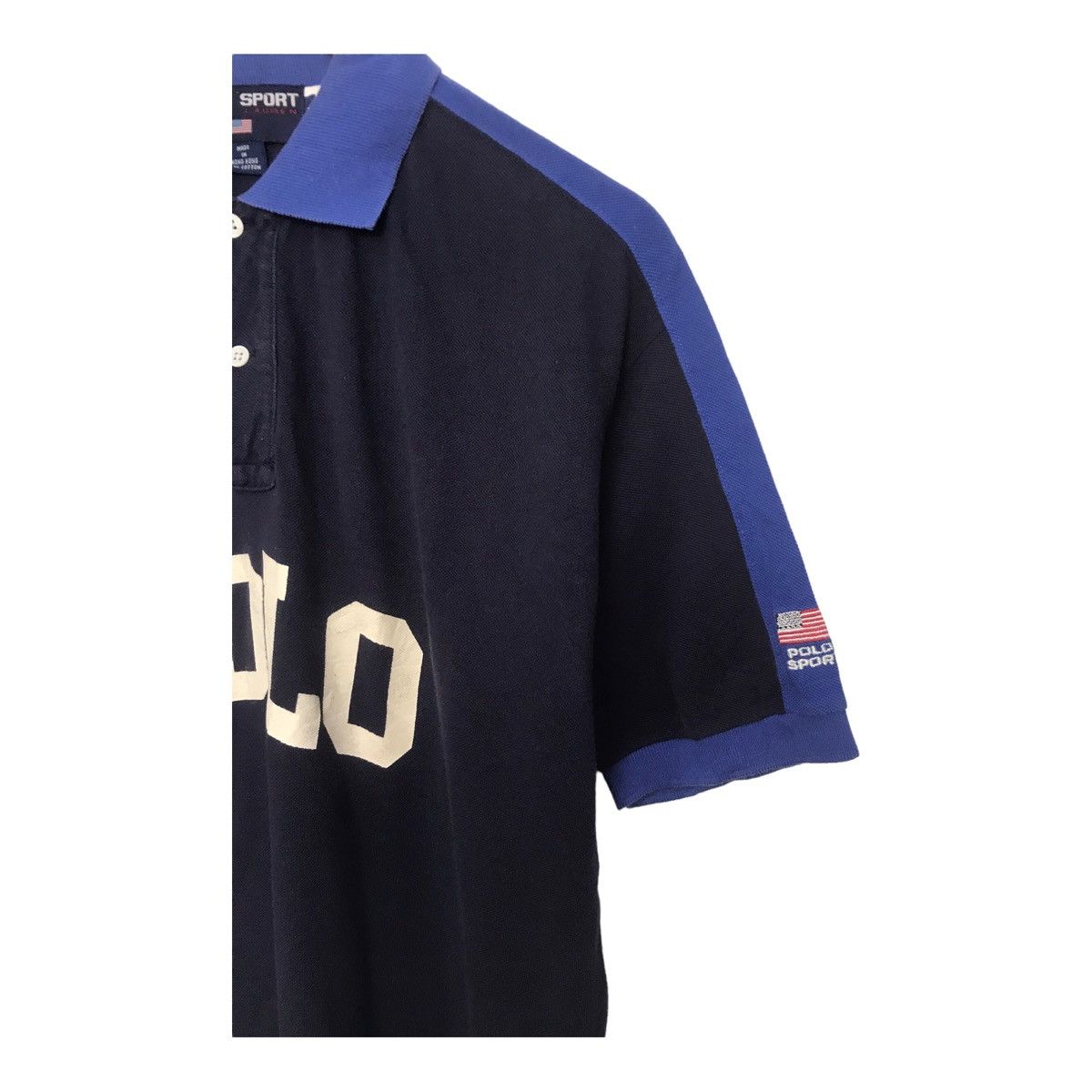 Polo Ralph Lauren × Ralph Lauren × Vintage Polo Sport Ralph Lauren Tshirt Size US M / EU 48-50 / 2 - 2 Thumbnail