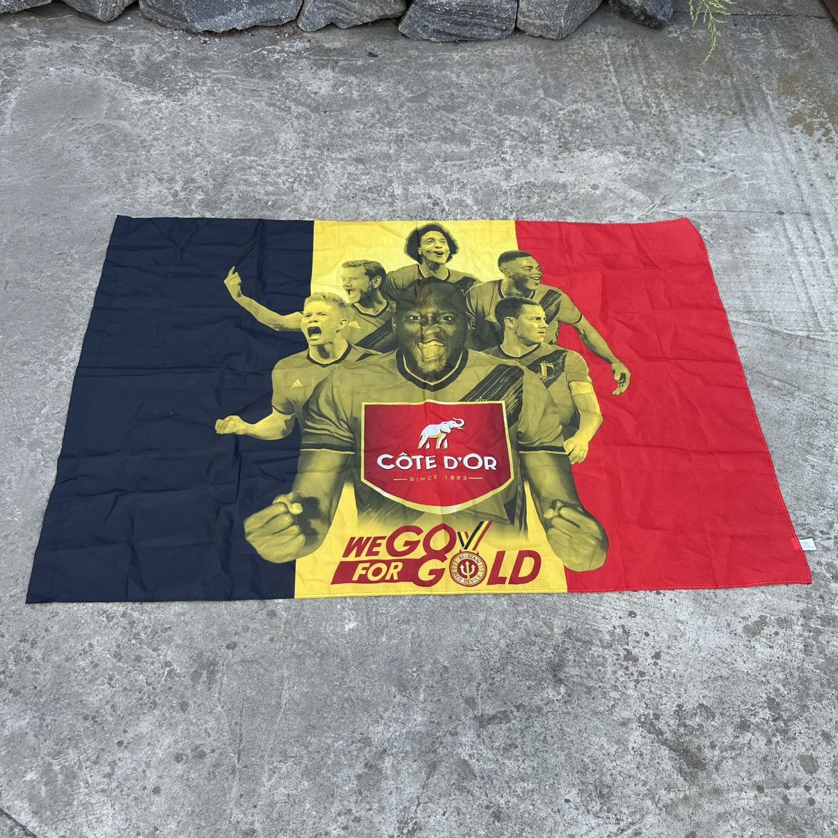City Streets Vintage Cote D’or Belgian Flag Y2K 00s Football 00s USA New Size ONE SIZE - 1 Thumbnail