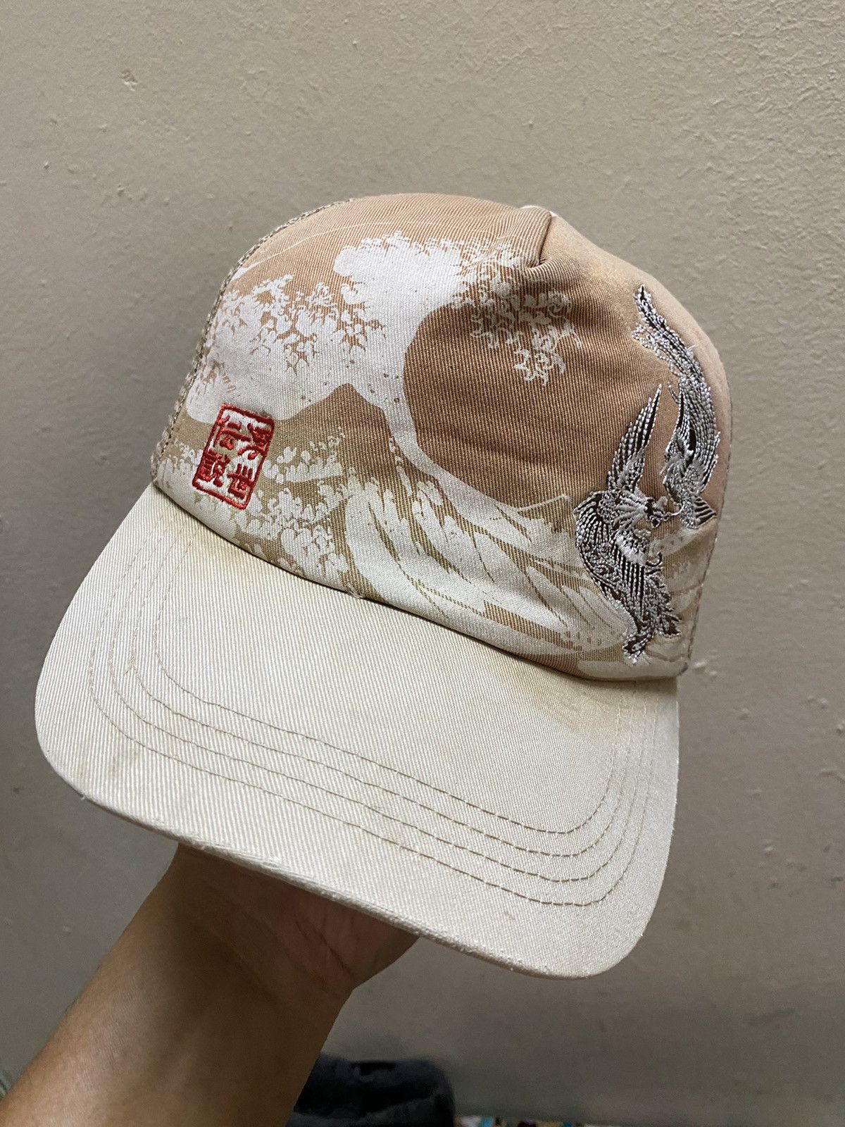 Japanese Brand × Vintage Vintage Sukajan Style Hat Cap Size ONE SIZE - 1 Thumbnail
