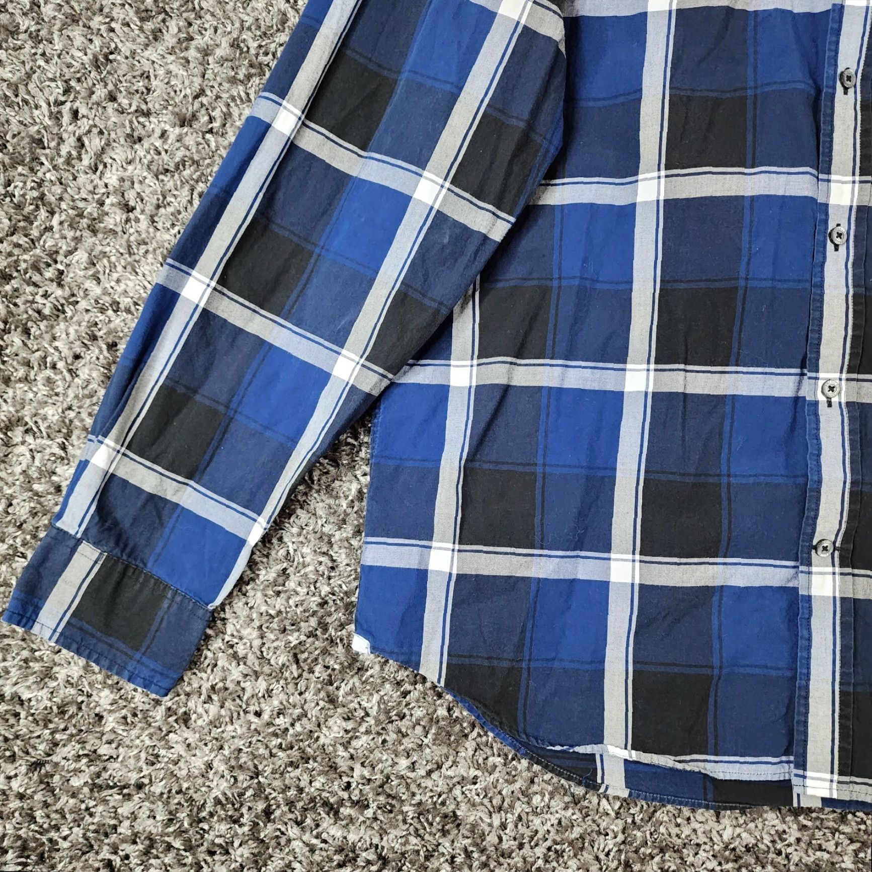 American Eagle Outfitters VINTAGE American Eagle Mens Blue Plaid Long Sleeve Prep Fit Button Up Size XL Size US XL / EU 56 / 4 - 2 Thumbnail