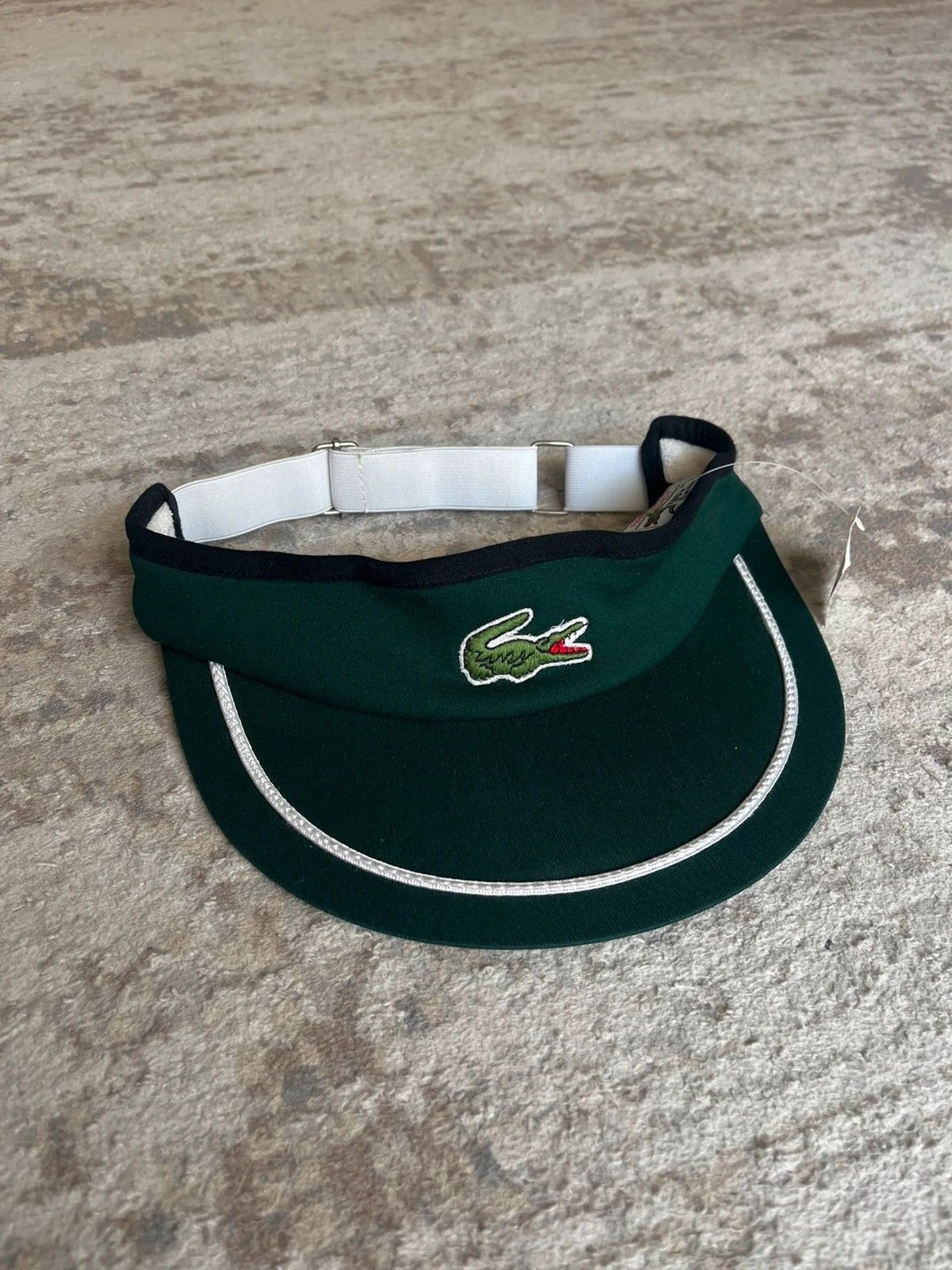 Lacoste Lacoste Chemise Made in Spain Visor Deadstock 90s One Size Size ONE SIZE - 2 Thumbnail