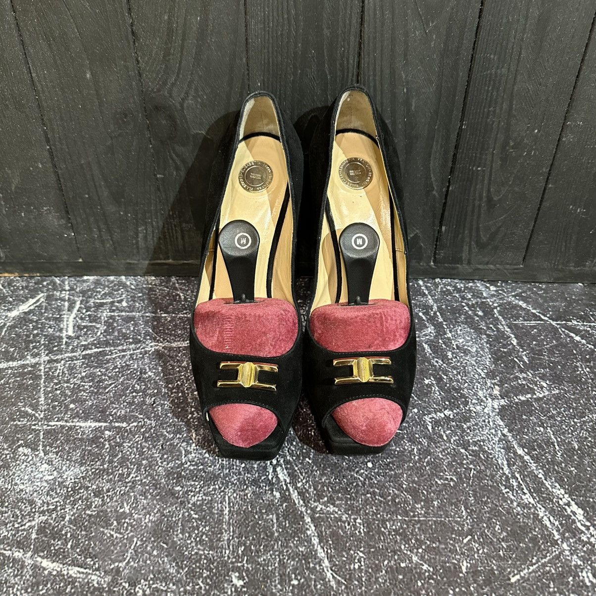 Elisabetta Franchi ELISABETTA FRANCHI Women’s Suede Heels Size 39 Size US 9 / IT 39 - 5 Thumbnail