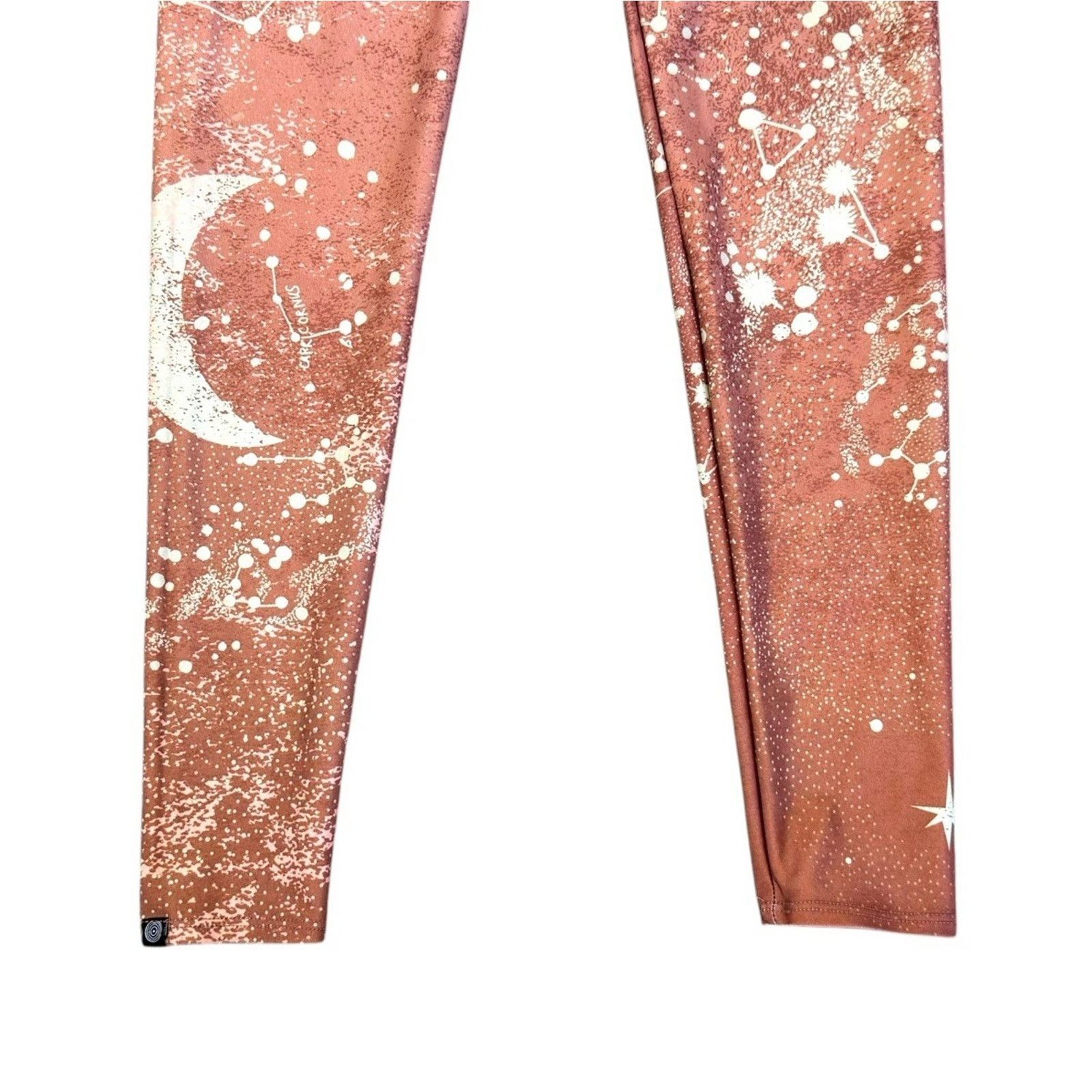 Other ONZIE Copper Constellation Moon Star High Rise Leggings Yoga Size 25" / US 0 / IT 36 - 3 Thumbnail