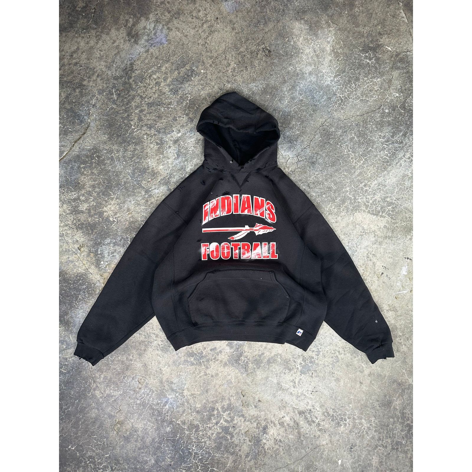 Russell Athletic Vintage Sun Faded College Hoodie Size US XL / EU 56 / 4 - 1 Thumbnail