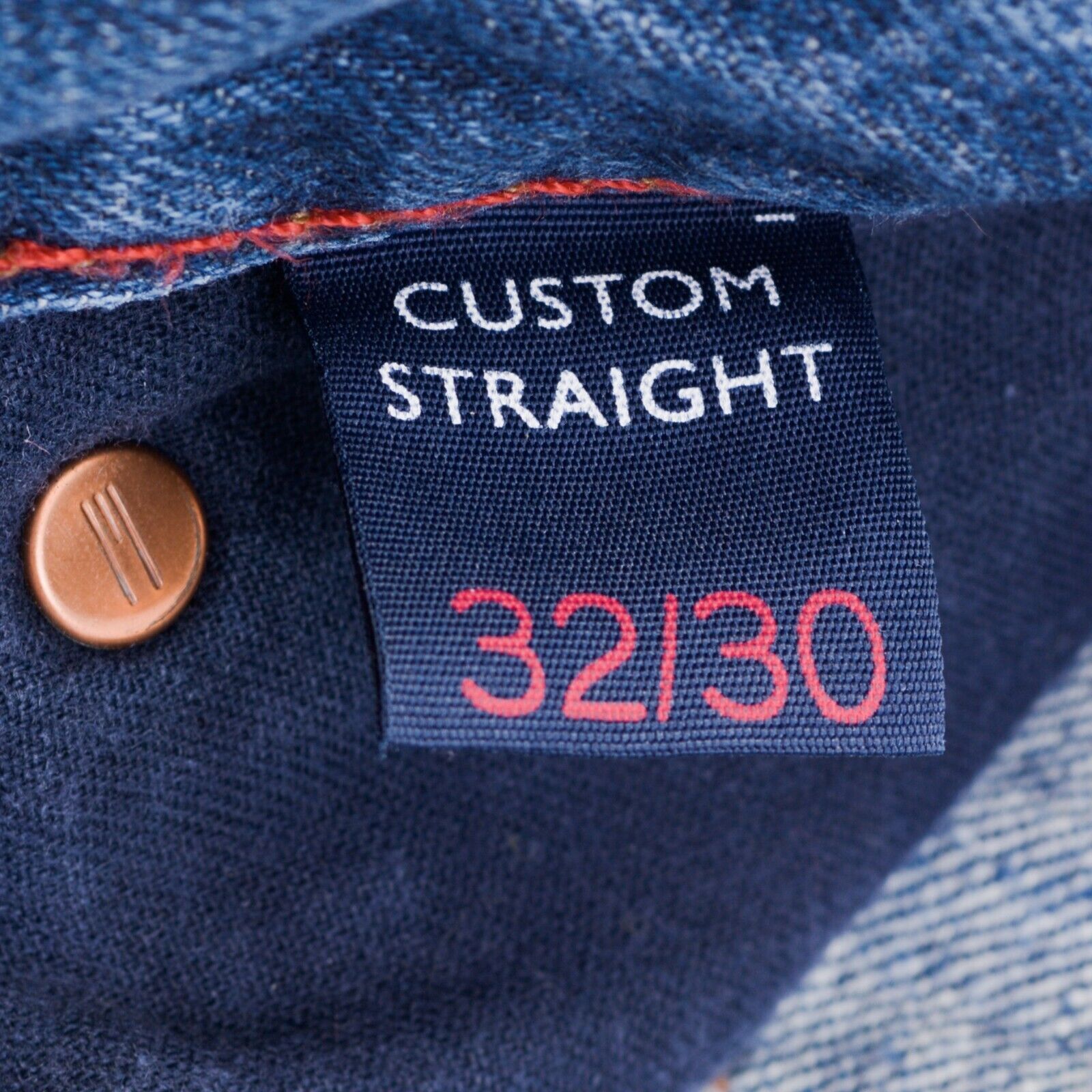 Tommy Hilfiger TOMMY HILFIGER DENIM W33 L30 Jeans Pants Custom Straight Reg Size US 33 - 2 Thumbnail