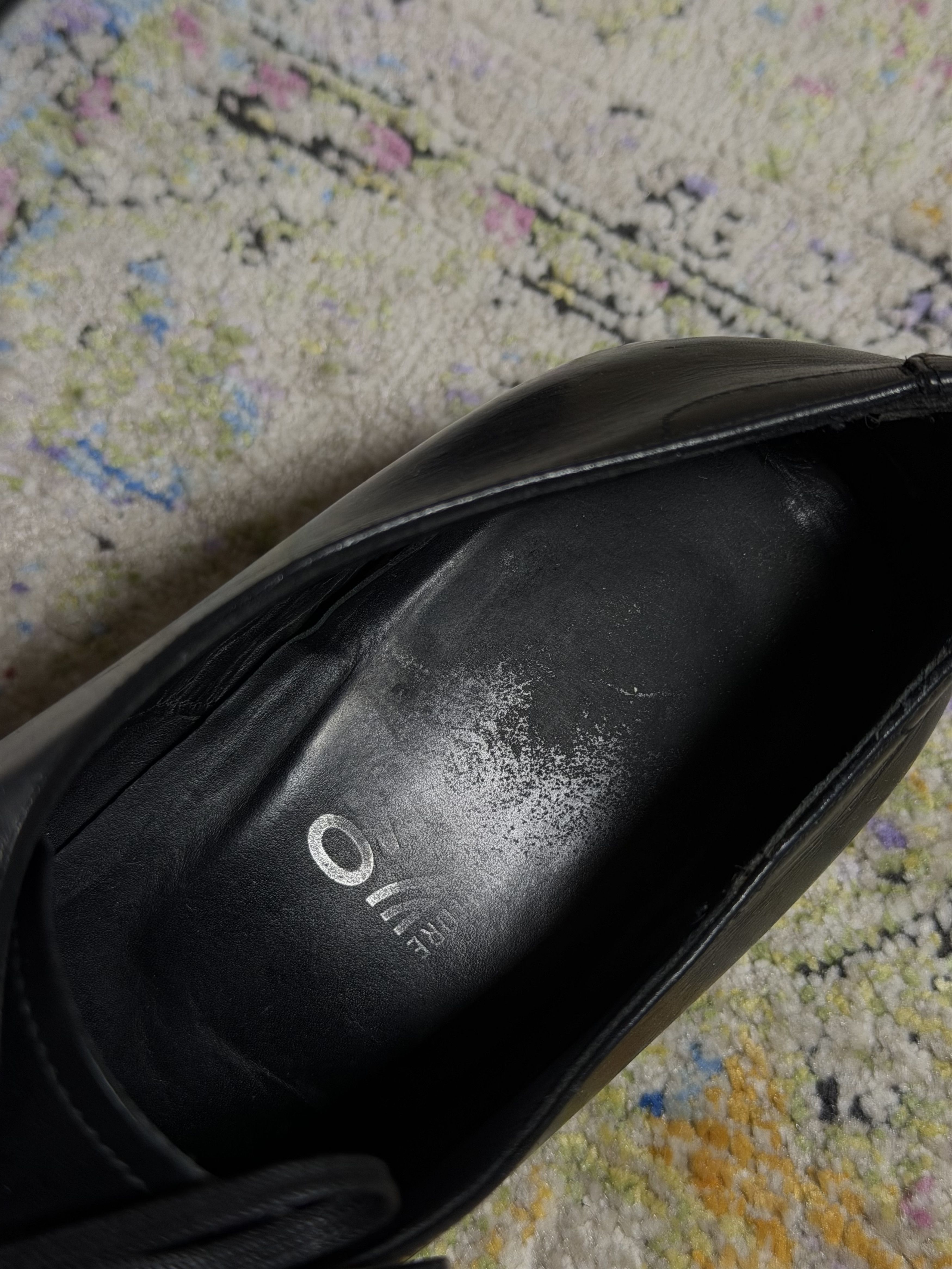Salvatore Ferragamo Salvatore Ferragamo Tramezza Derby Black Shoes Size US 10.5 / EU 43-44 - 6 Thumbnail