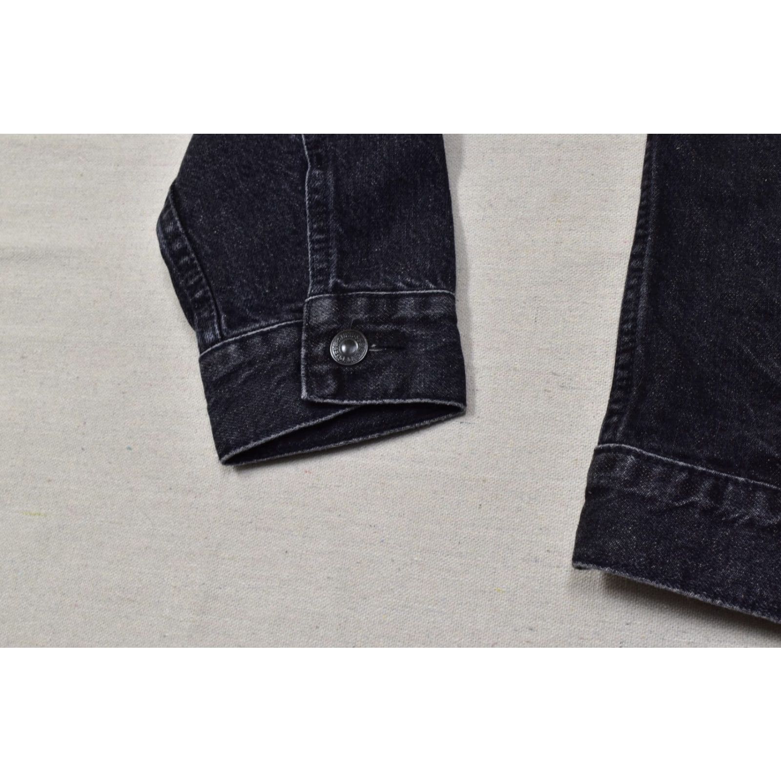 Levi's Levi's Trucker Jacket Cotton Hemp Blend Black Small Womens NWT Size S / US 4 / IT 40 - 6 Thumbnail