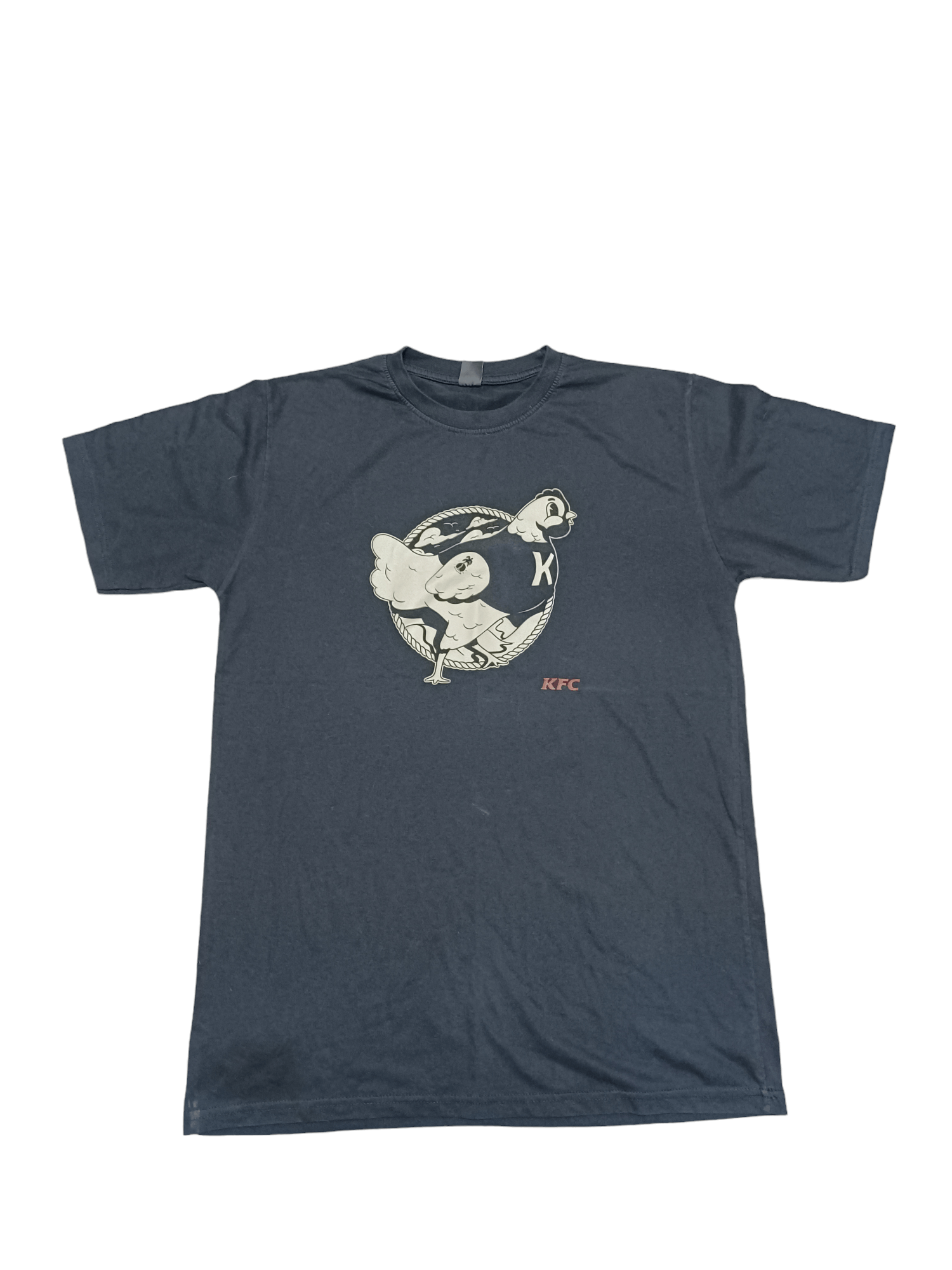 Other CRAZY KFC CHICKEN HUMOR JOKE ANIMAL TEE Y2K Size US L / EU 52-54 / 3 - 1 Thumbnail
