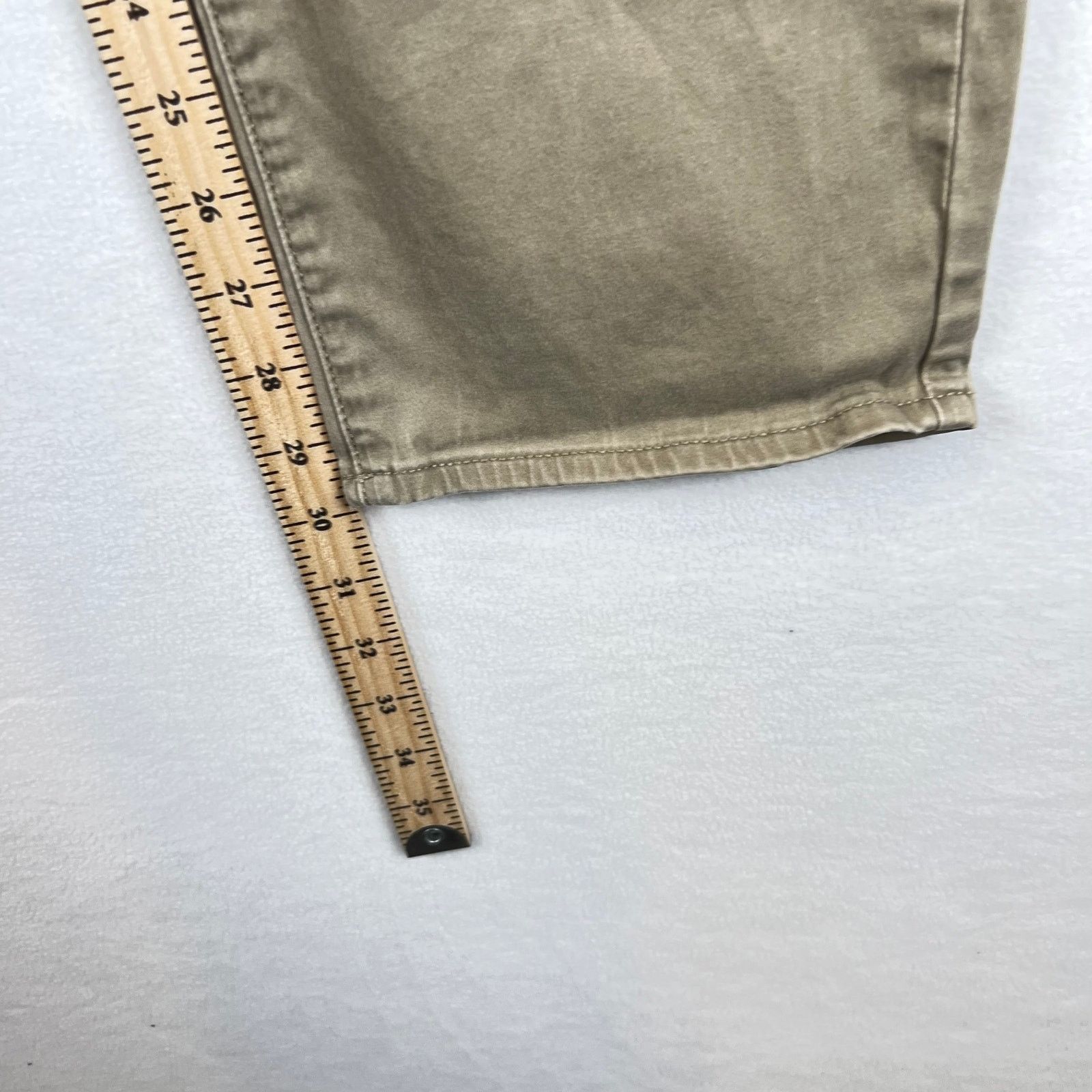 Lucky Brand Lucky Brand Jeans Mens 38x32 Tan 121 Slim Straight Stretch Size US 38 / EU 54 - 11 Thumbnail