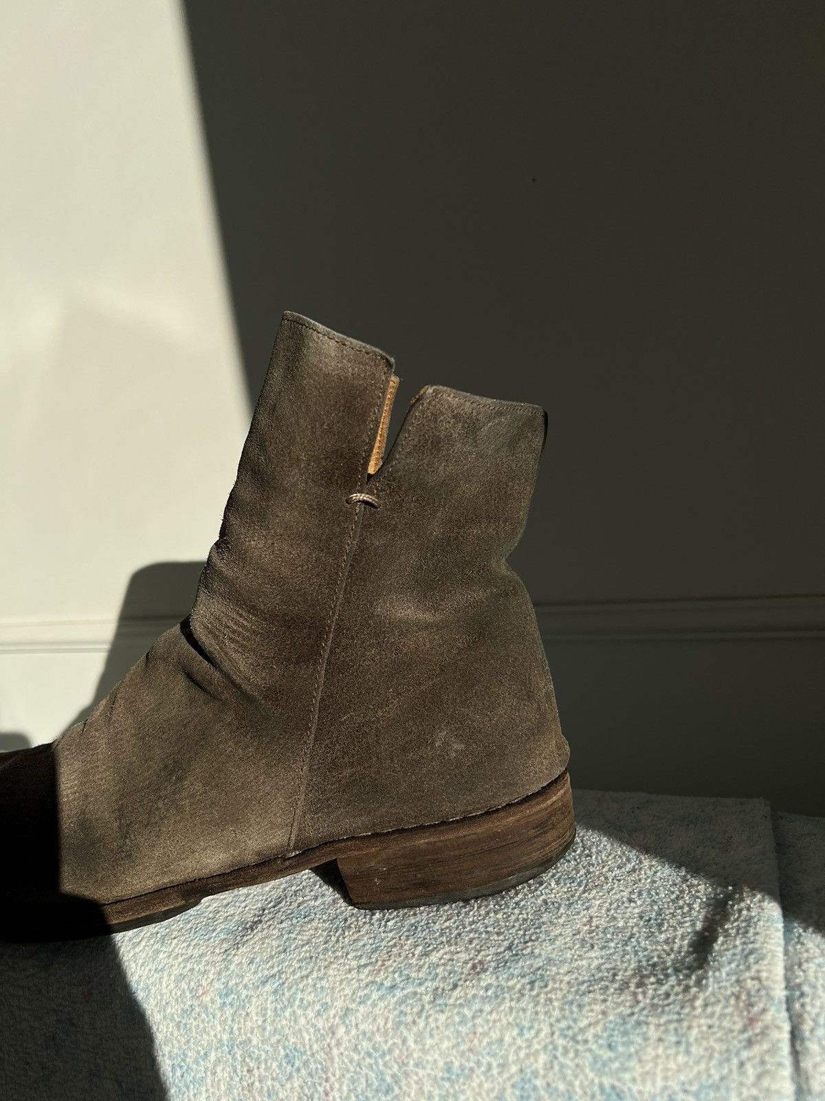 Fiorentini + Baker FIORENTINI+BAKER ELF Suede Leather Boots Guidi style Size US 8.5 / EU 41-42 - 13 Thumbnail