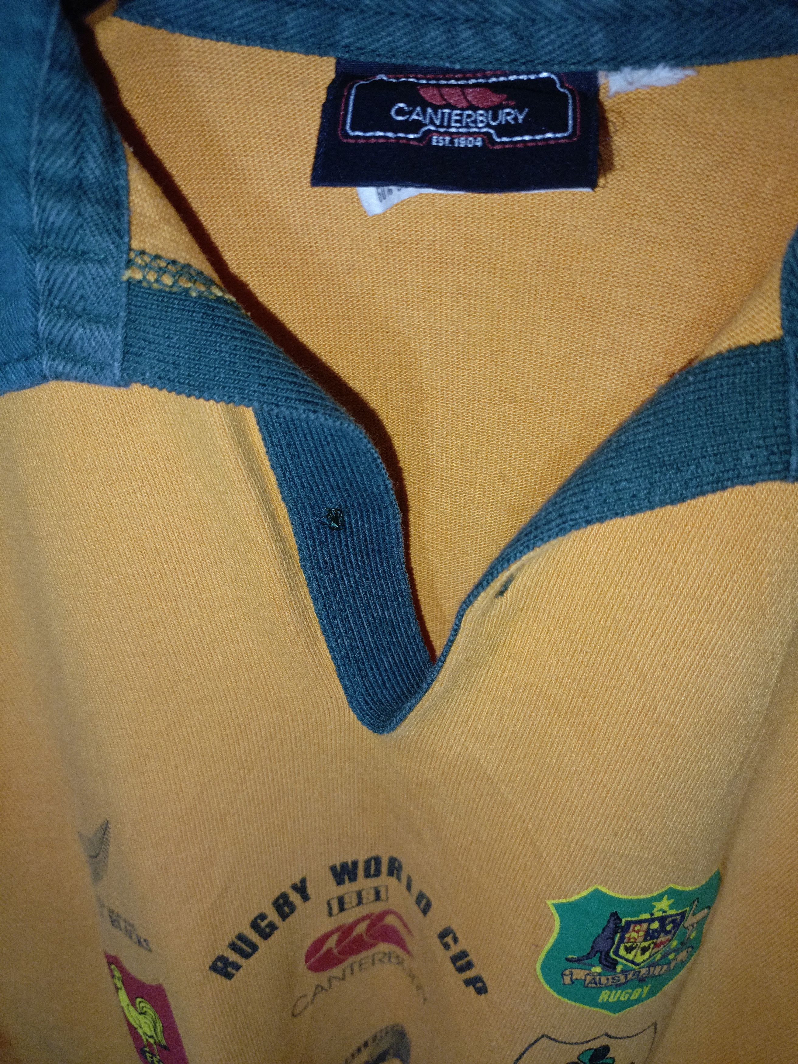 Canterbury of New Zealand Canterbury Rugby World Cup 1991 Size US M / EU 48-50 / 2 - 3 Thumbnail