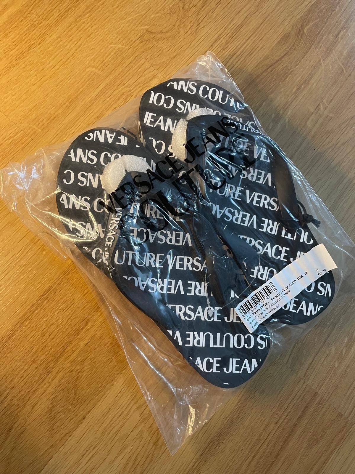 Versace Jeans Couture Versace Sliders Woman’s New Authentic Size US 6 / IT 36 - 10 Thumbnail