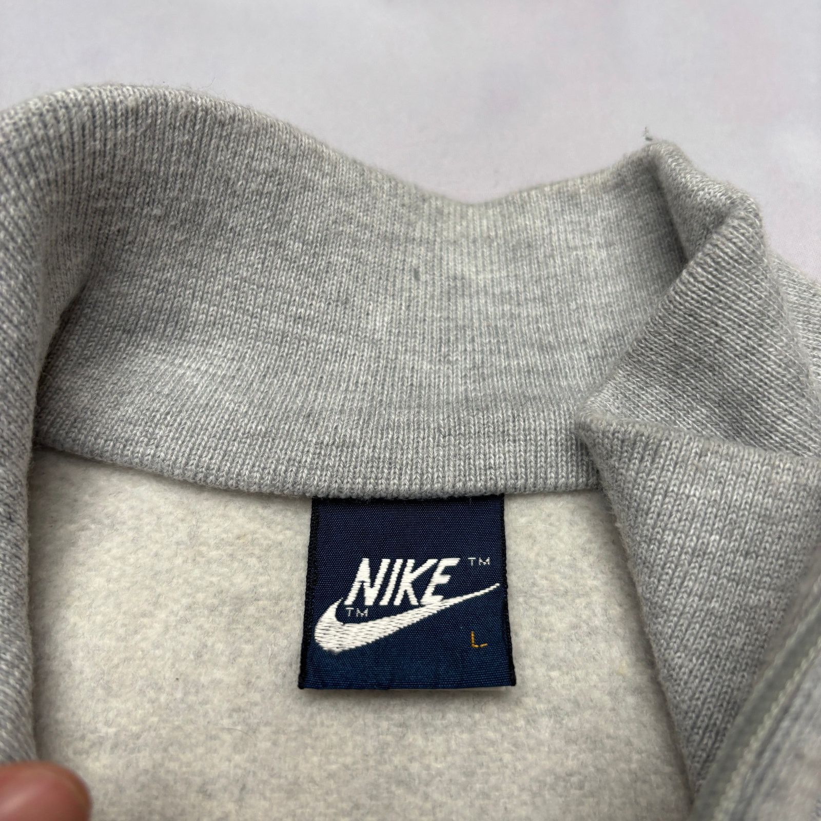 Nike × Vintage Vintage 80s Nike 1987 Liberty Bowl 10K Fleece Vest Large Size US L / EU 52-54 / 3 - 6 Thumbnail