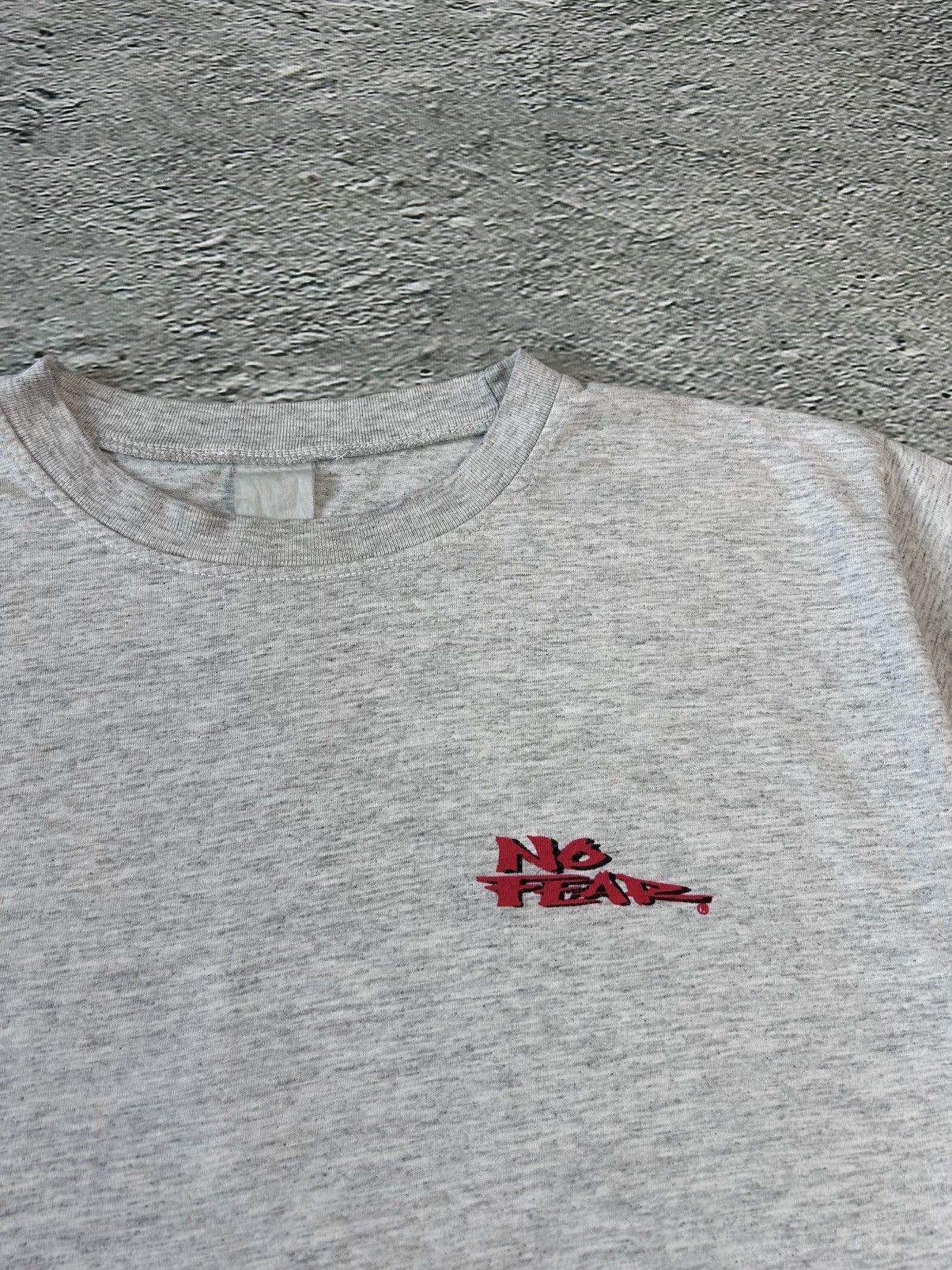 No Fear No Fear vintage T-Shirt grey Y2K single stitch Size US L / EU 52-54 / 3 - 7 Thumbnail