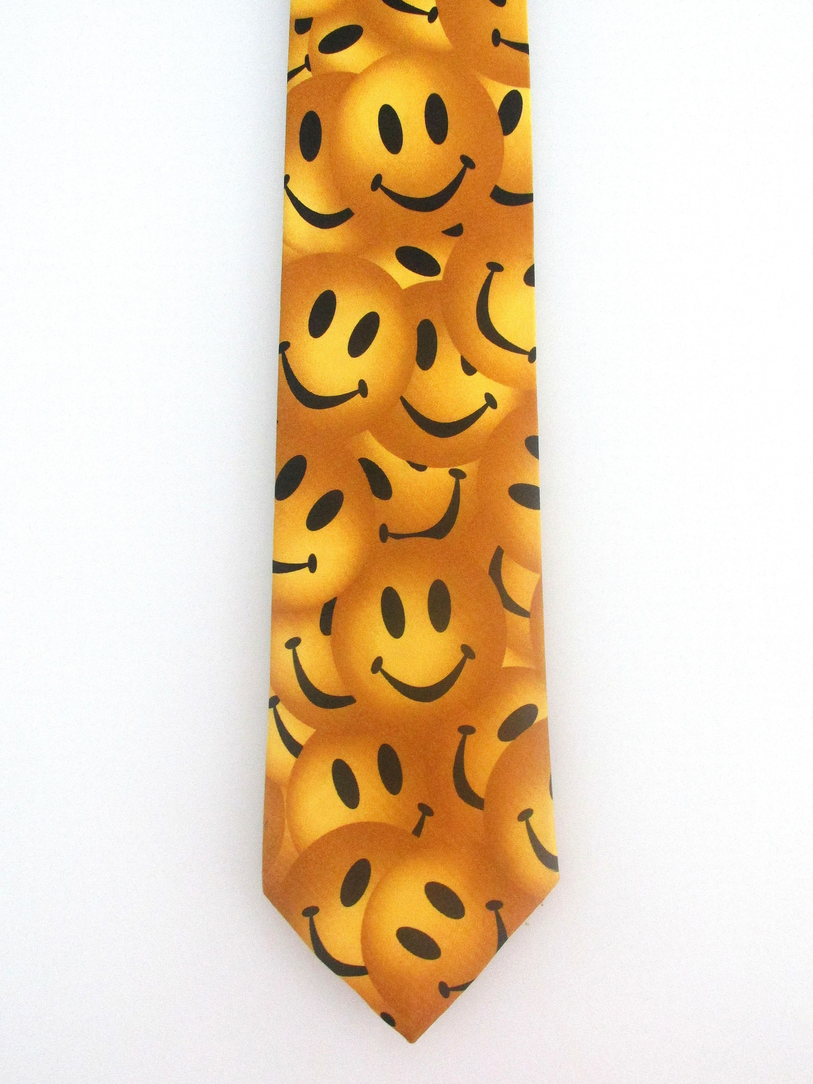 Ralph Marlin Smiley Face (NWOT) Men's Tie by Ralph Marlin Size ONE SIZE - 2 Thumbnail