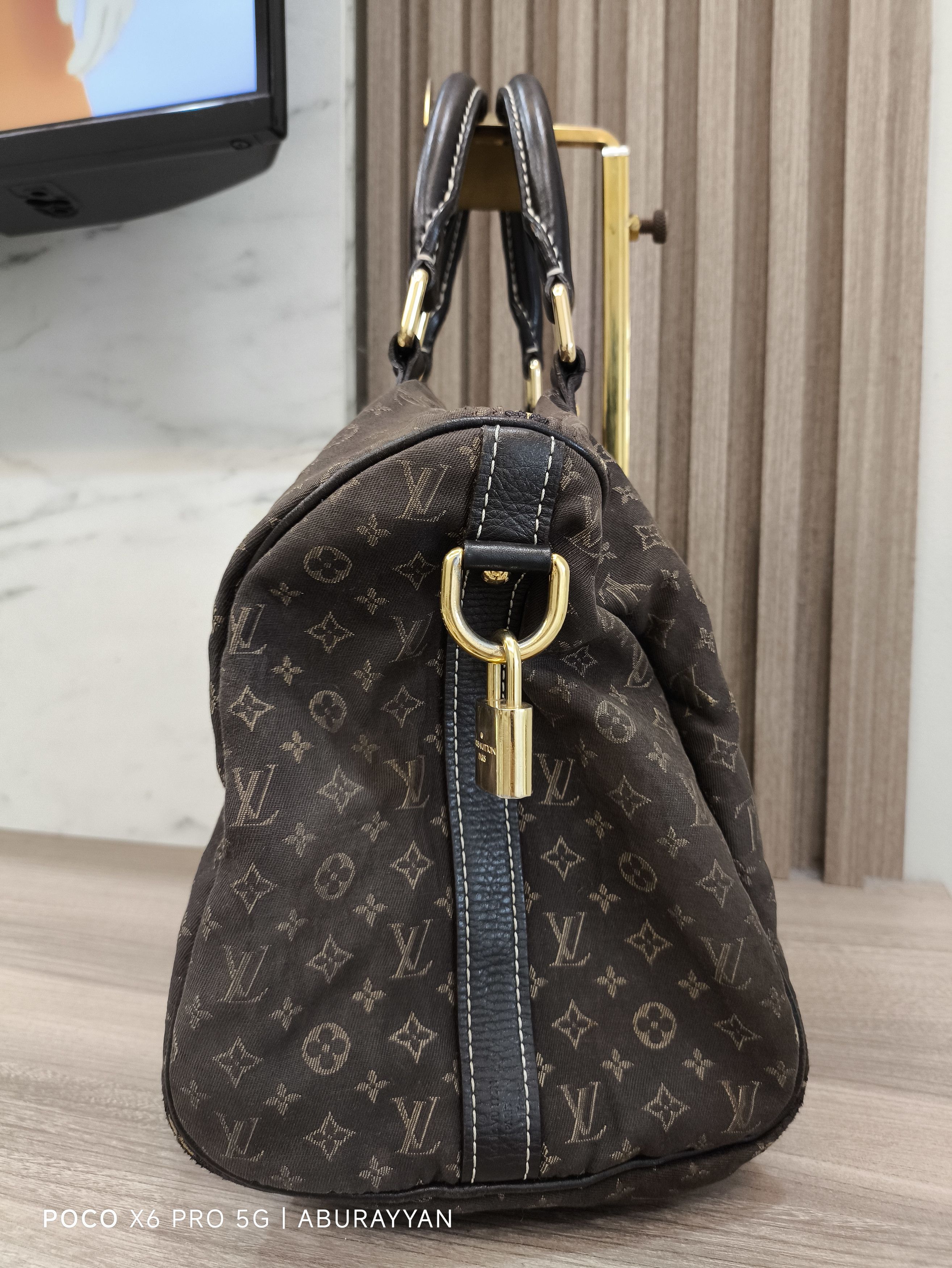 Louis Vuitton Louis Vuitton Monogram Idylle Fusain Speedy 30 Bandouliere Size ONE SIZE - 4 Thumbnail
