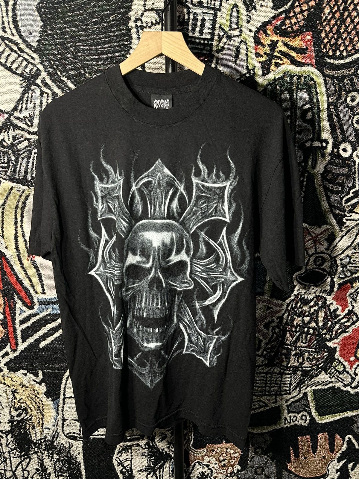 Revenge Revenge Ghost Rider Tee Size US M / EU 48-50 / 2 - 2 Thumbnail