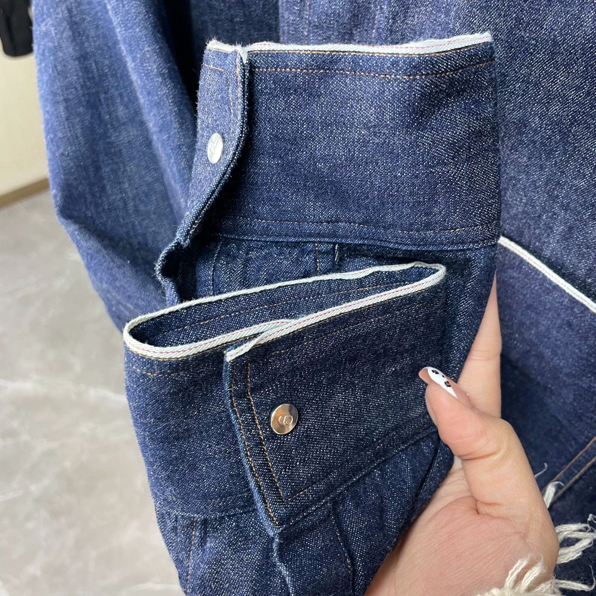 Dior Dior Blue Denim Shirt (Worn Once, Size 39) Size US M / EU 48-50 / 2 - 7 Thumbnail