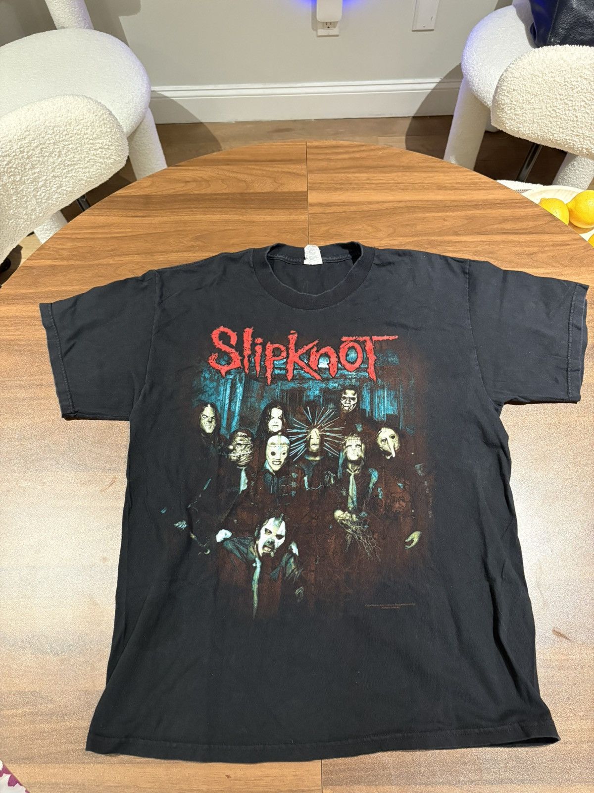 Band Tees 2008 slipknot double sided tee size large Size US L / EU 52-54 / 3 - 1 Thumbnail