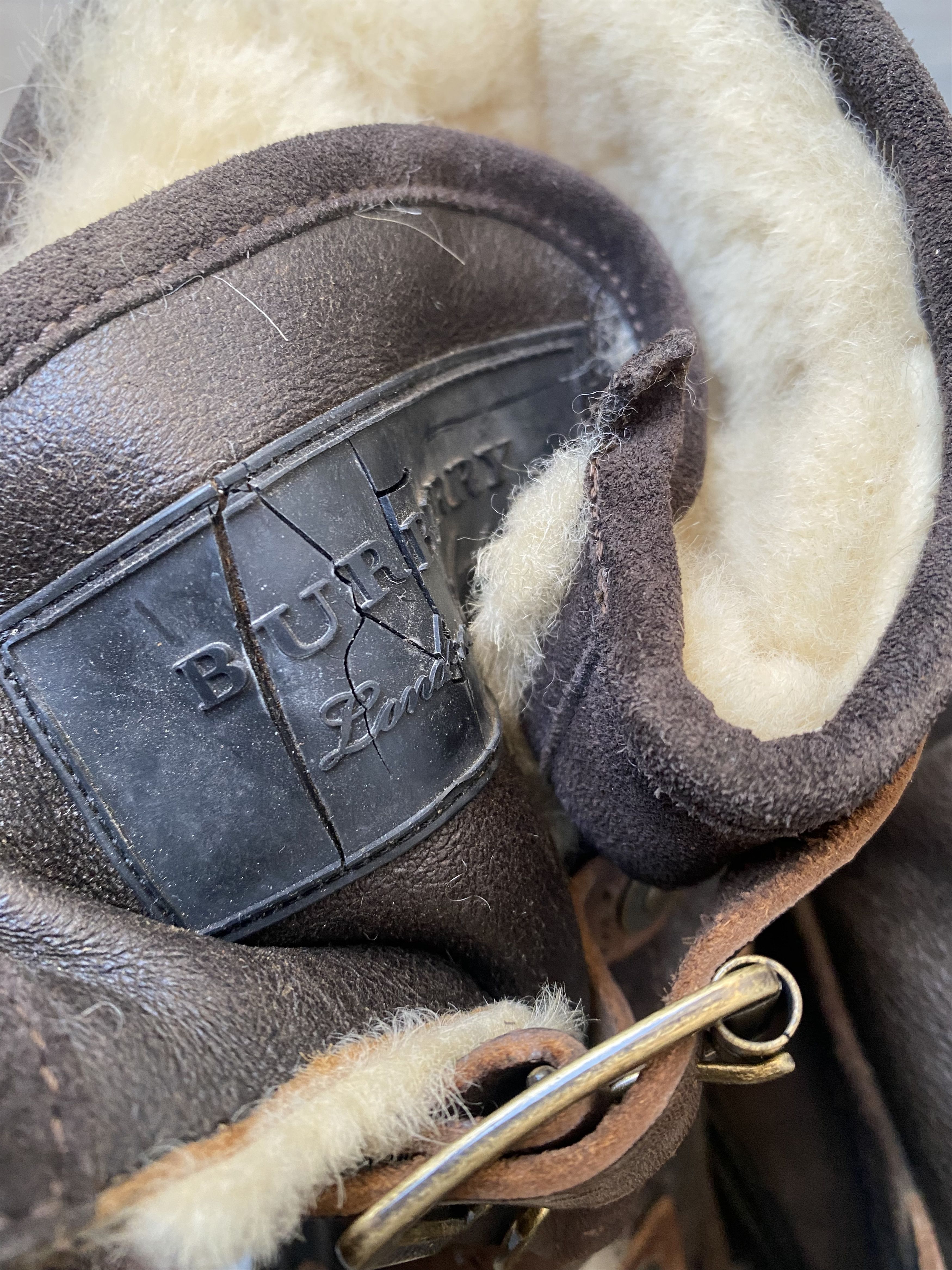 Burberry Burberry aviator duke fur lined suede boots Size US 8 / IT 38 - 14 Thumbnail