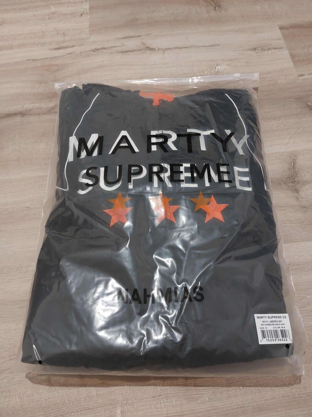 Nahmias Nahmias x A24 x Marty Supreme Jacket Black Timothy Chalamet Size US M / EU 48-50 / 2 - 5 Thumbnail