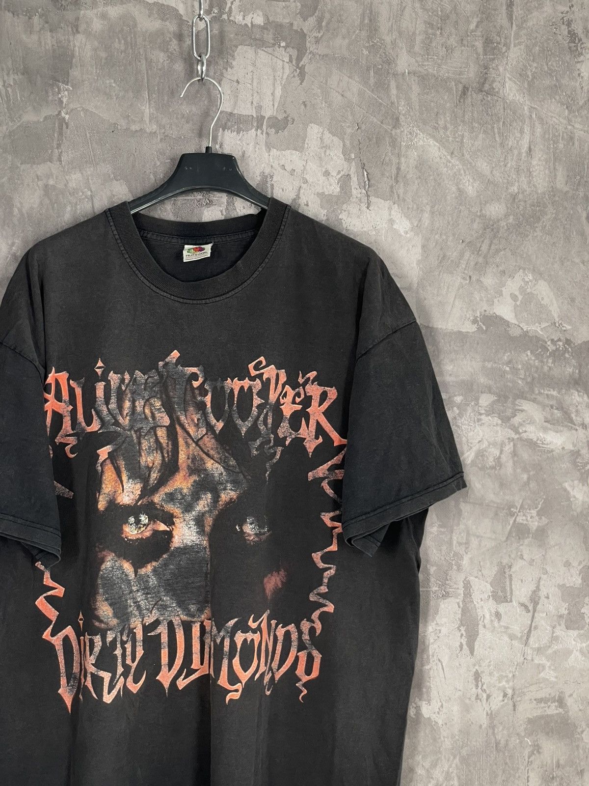 Band Tees × Vintage Alice Cooper Vintage Rock Band T-Shirt Size US XL / EU 56 / 4 - 4 Thumbnail
