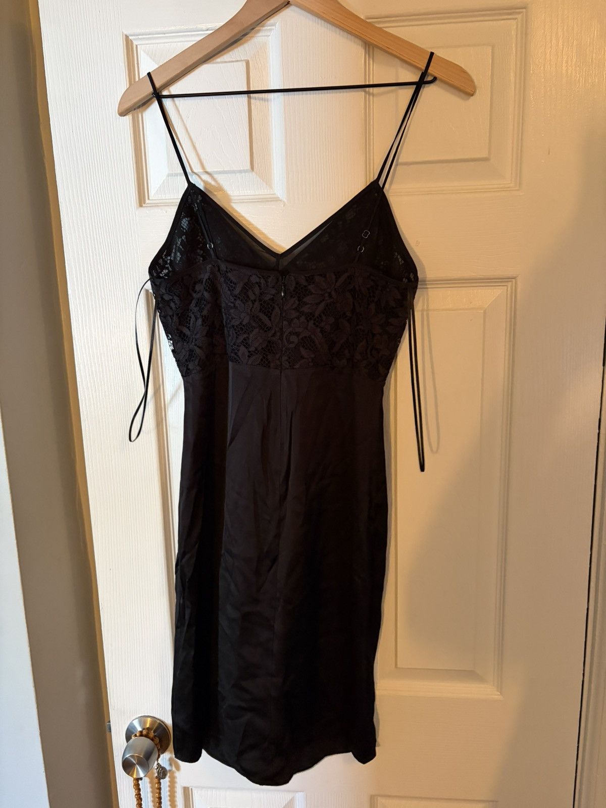 Rag & Bone RAG & BONE BLACK SILK SLIP DRESS Size XXS / US 00 / IT 34 - 3 Thumbnail