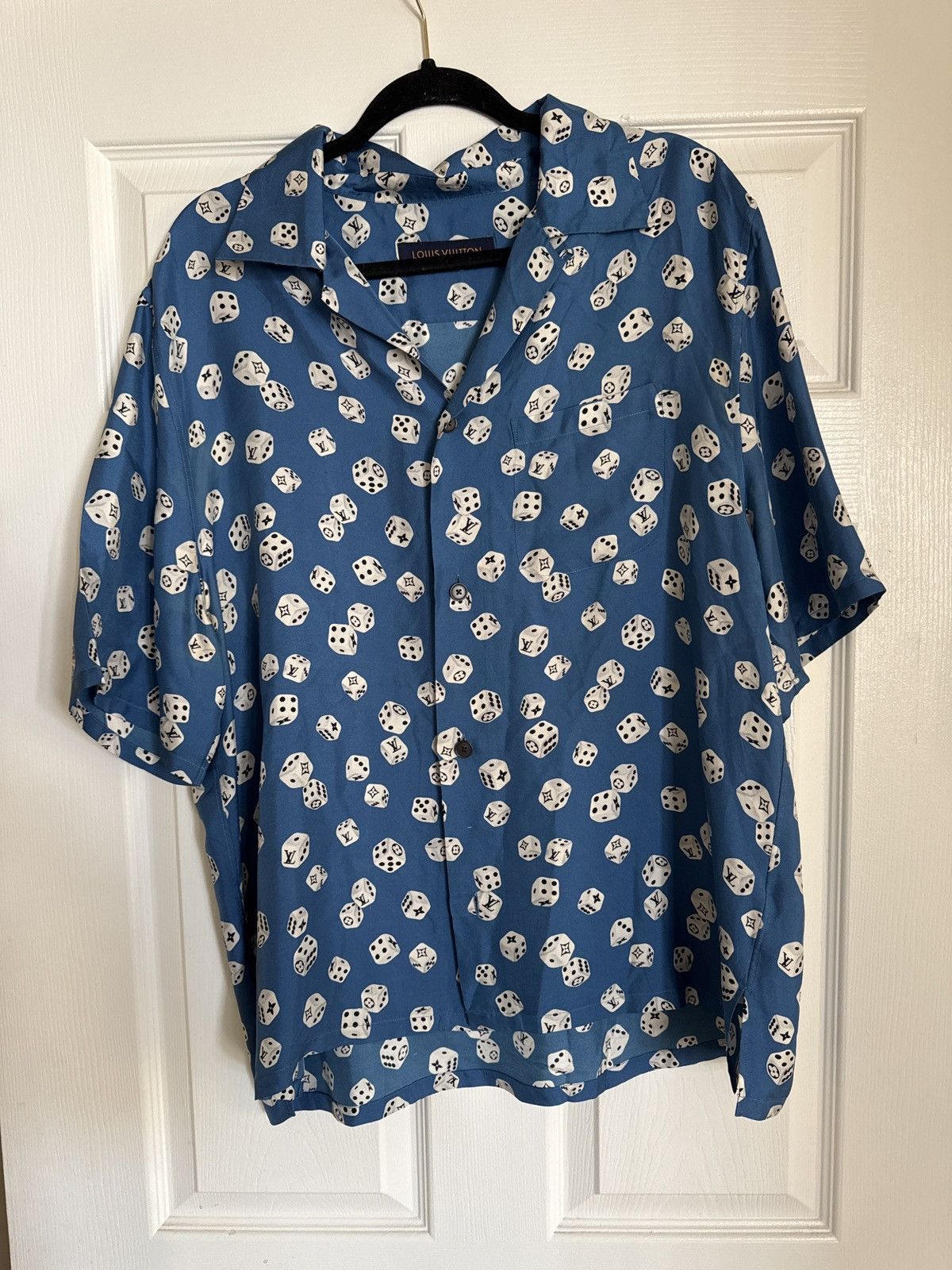 Louis Vuitton Louis Vuitton FW18 Blue Dice Size US XL / EU 56 / 4 - 1 Thumbnail