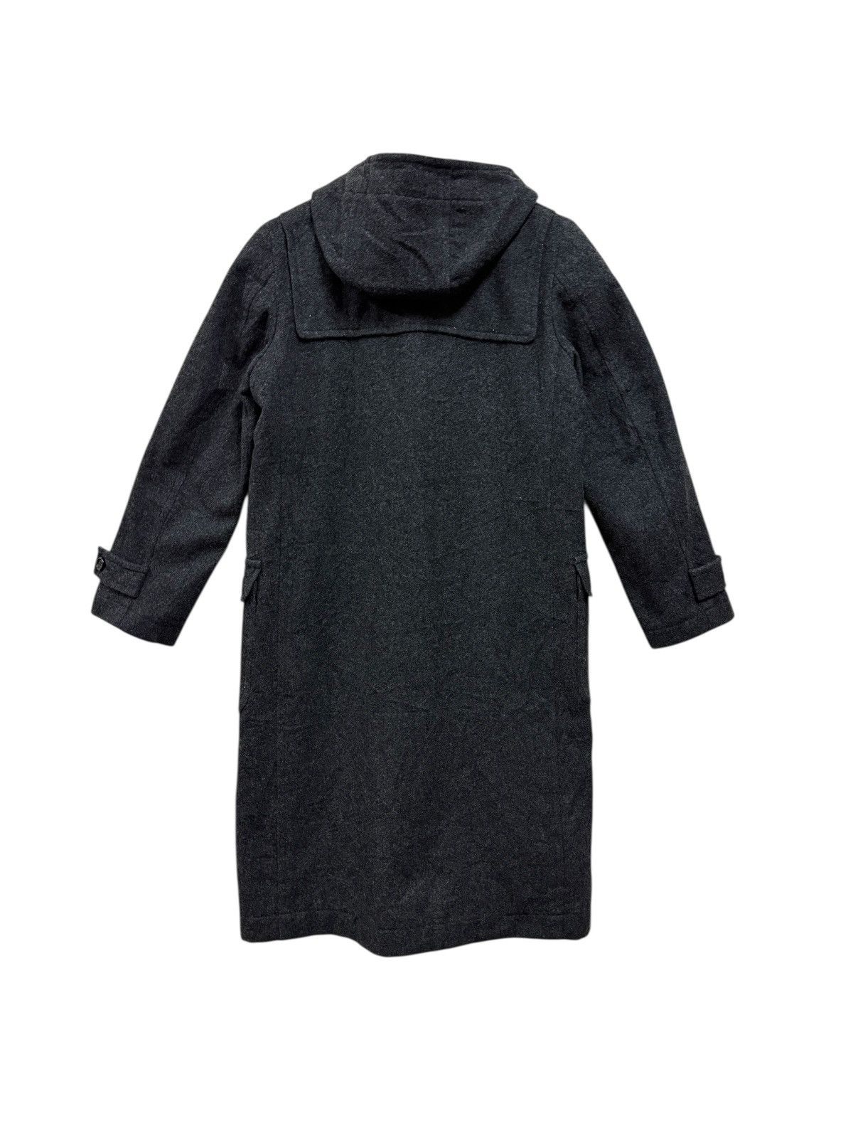 Yohji Yamamoto Ined By Yohji Yamamoto Duffle Coat Hooded Wool Size US M / EU 48-50 / 2 - 2 Thumbnail