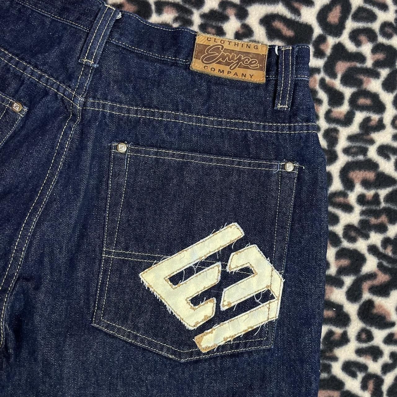 Enyce 2000s Enyce dark wash baggy denim jeans Size US 34 / EU 50 - 5 Thumbnail
