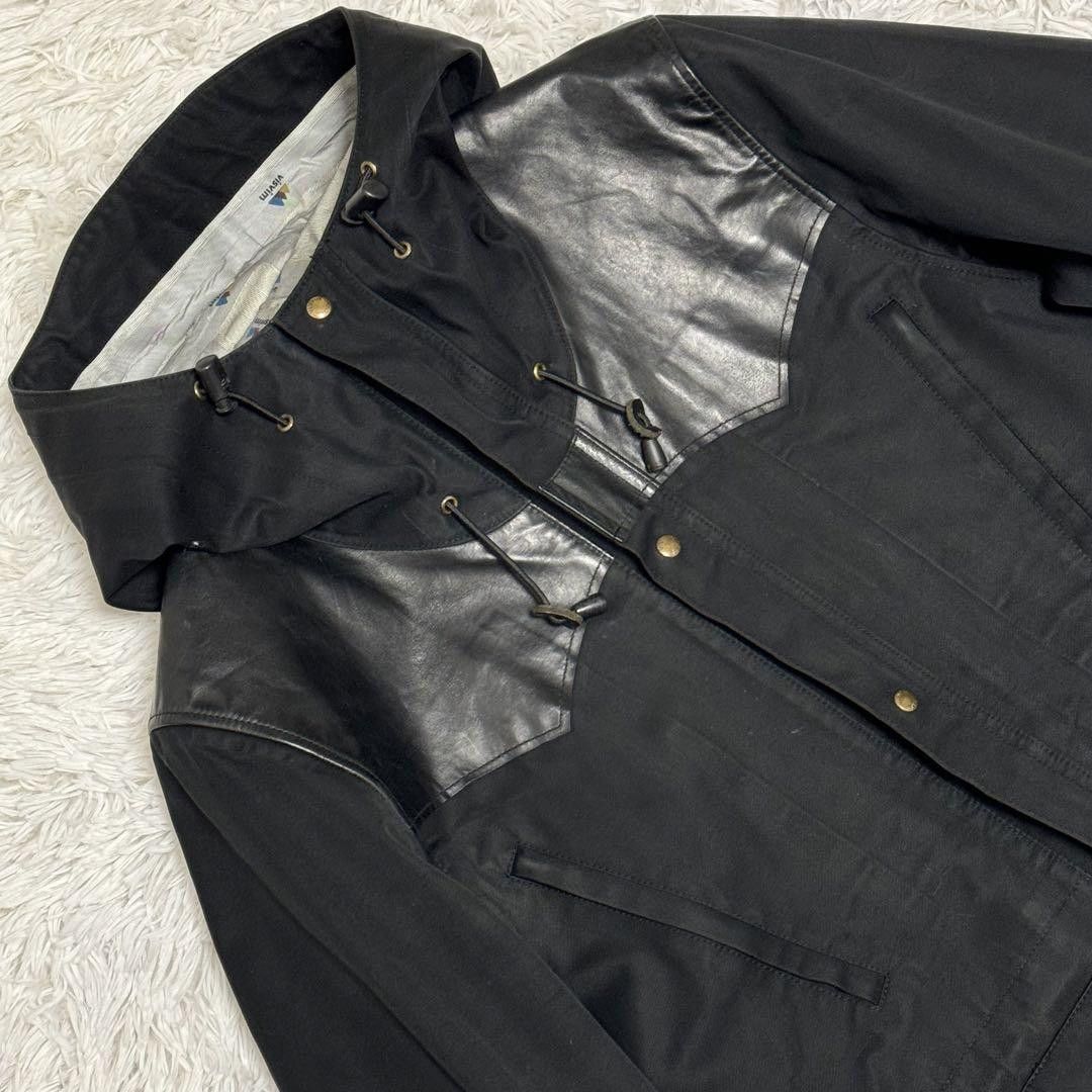 Visvim Gore-Tex Leather Hooded Military Jacket Size US M / EU 48-50 / 2 - 4 Thumbnail