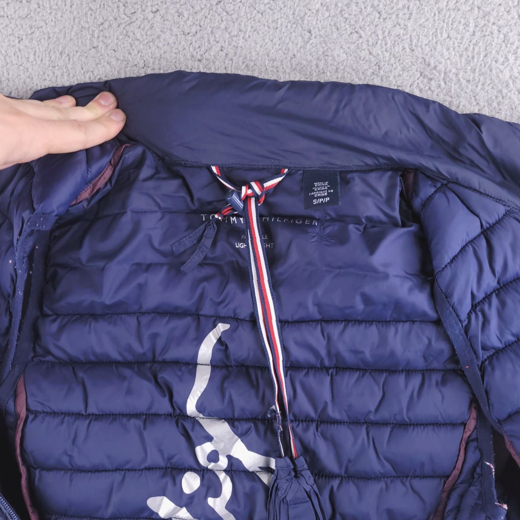 Tommy Hilfiger Tommy Hilfiger Puffer Vest Womens Small Blue Navy Sleeveless Packable Size S / US 4 / IT 40 - 4 Thumbnail