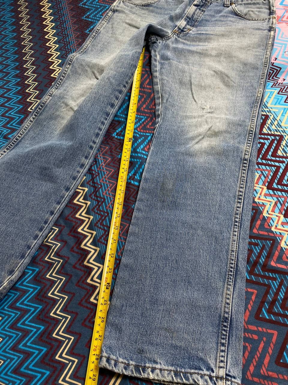 Vintage × Wrangler VINTAGE 90 WRANGLER MUDDY WASH STYLE DENIM Size US 34 / EU 50 - 15 Thumbnail