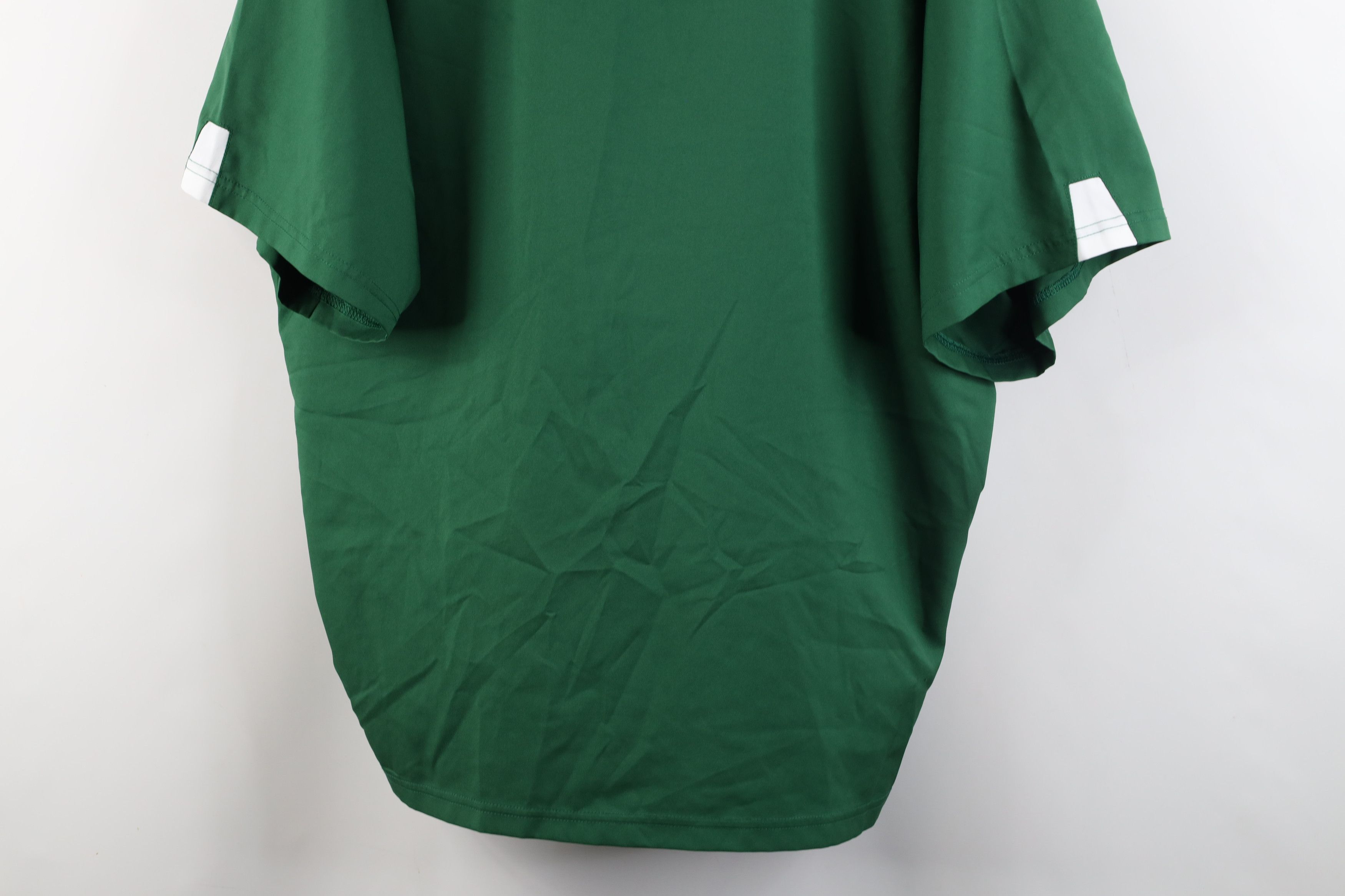 Nike × Vintage Vintage Y2K Nike Mini Swoosh Short Sleeve Pullover Jacket Size US XL / EU 56 / 4 - 3 Thumbnail