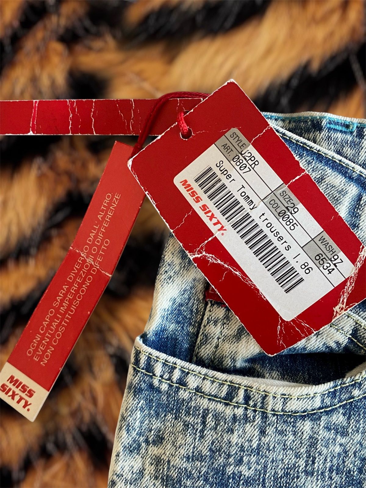 Miss Sixty Miss Sixty Vintage Flared Jeans – Y2K Icon – BNWT Size 25" / US 0 / IT 36 - 8 Thumbnail
