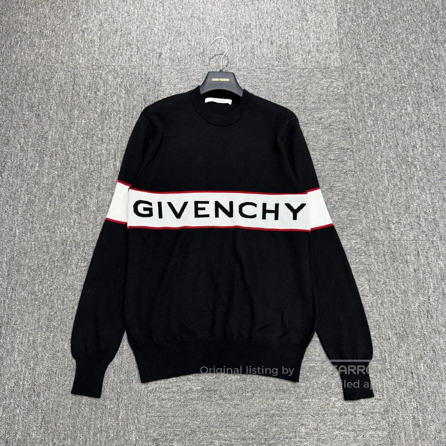 Givenchy Givenchy Alphabetic patterned wool knit sweater| Size US S / EU 44-46 / 1 - 1 Thumbnail