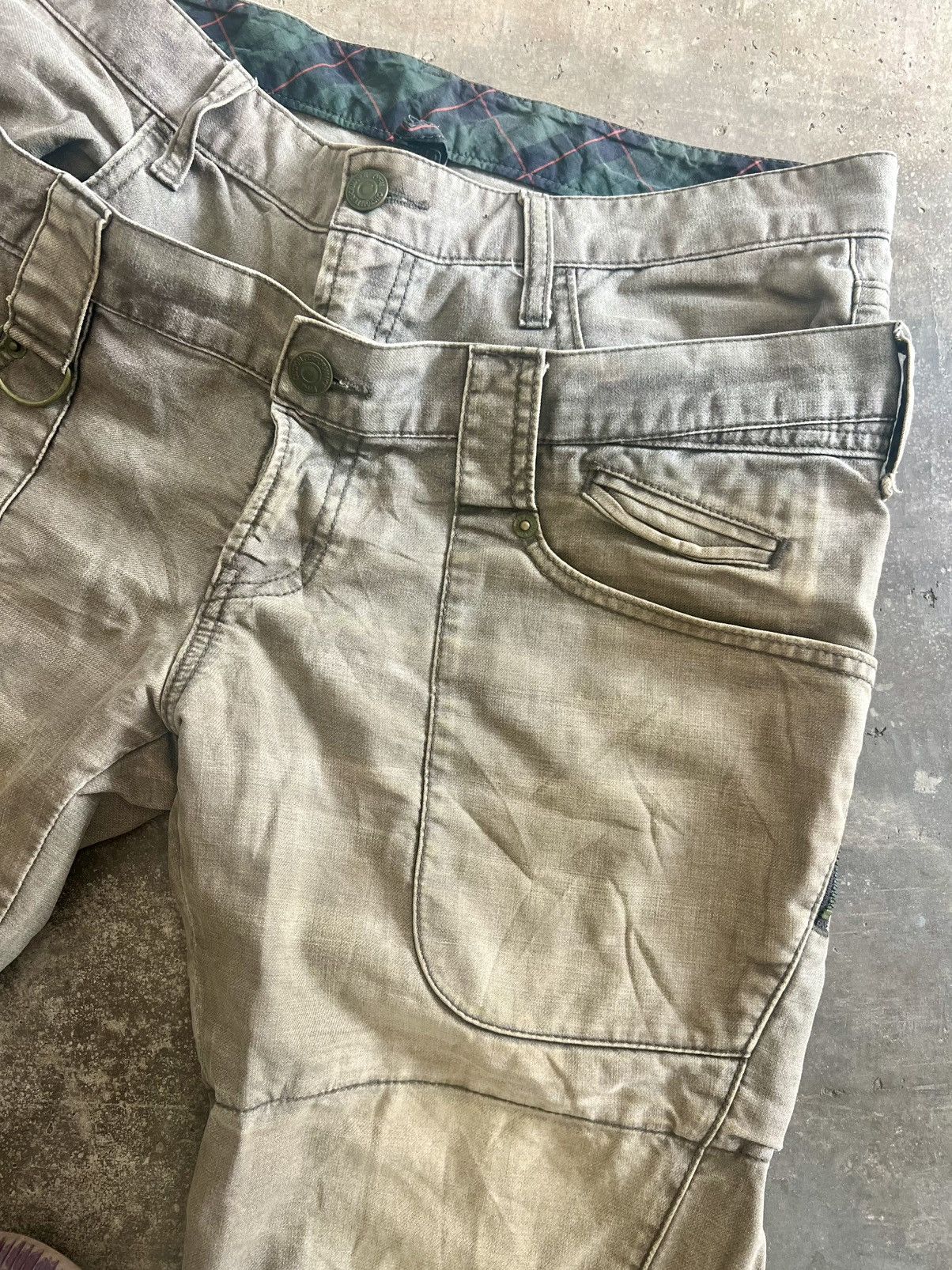 PPFM Vintage PPFM Double Waist Bondage Cargo Pants Size US 32 / EU 48 - 4 Thumbnail
