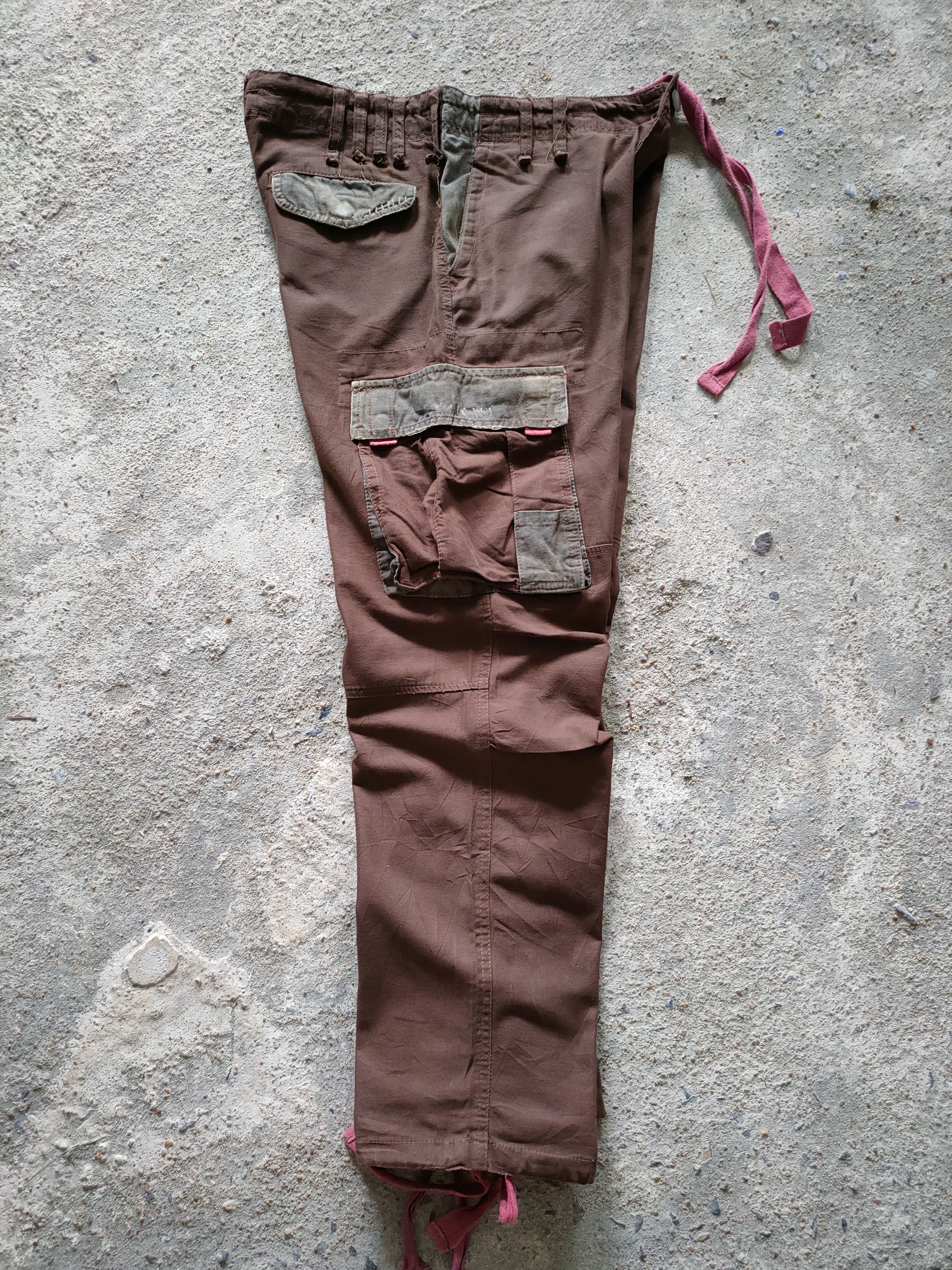 Japanese Brand × Vintage VINTAGE BREATH MINT 8 POCKET BROWN CARGO PANTS Size US 34 / EU 50 - 11 Thumbnail