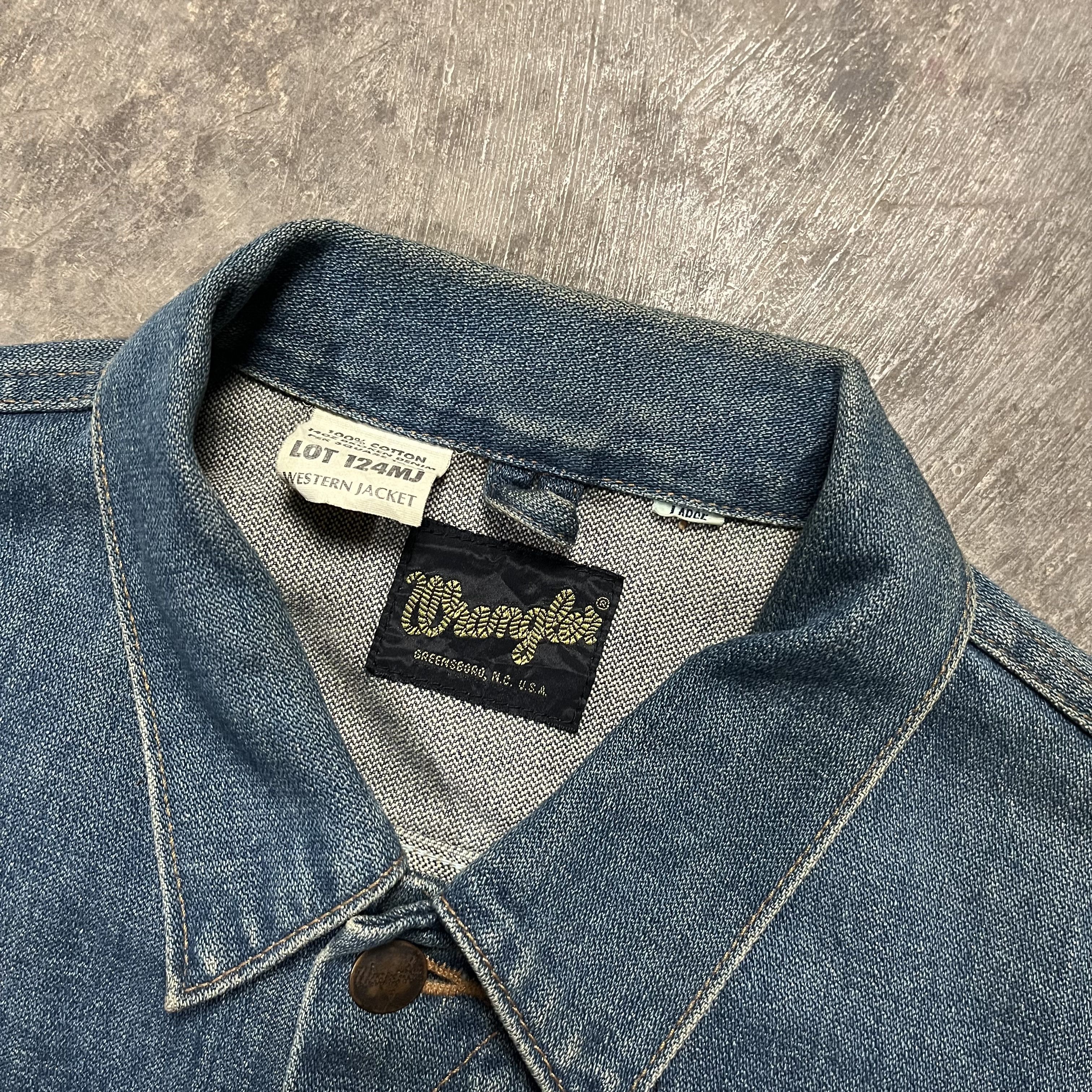 Wrangler vintage 90s wrangler 124MJ Size US L / EU 52-54 / 3 - 4 Thumbnail