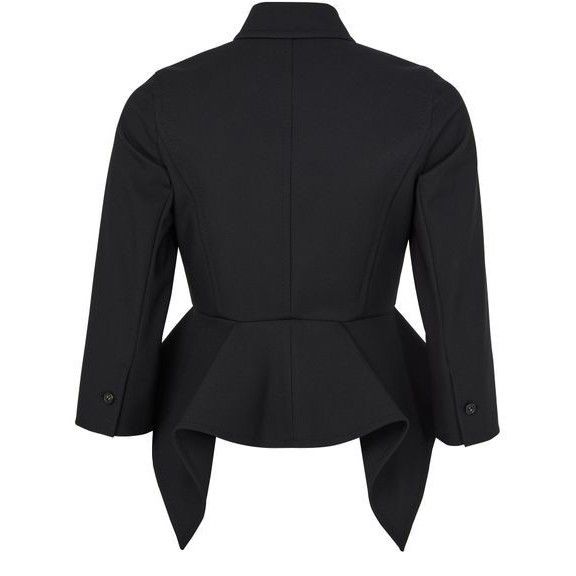 Max Mara MAX MARA Loretta Black Jacket New & Authentic (Women's size Size XS / US 0-2 / IT 36-38 - 2 Thumbnail